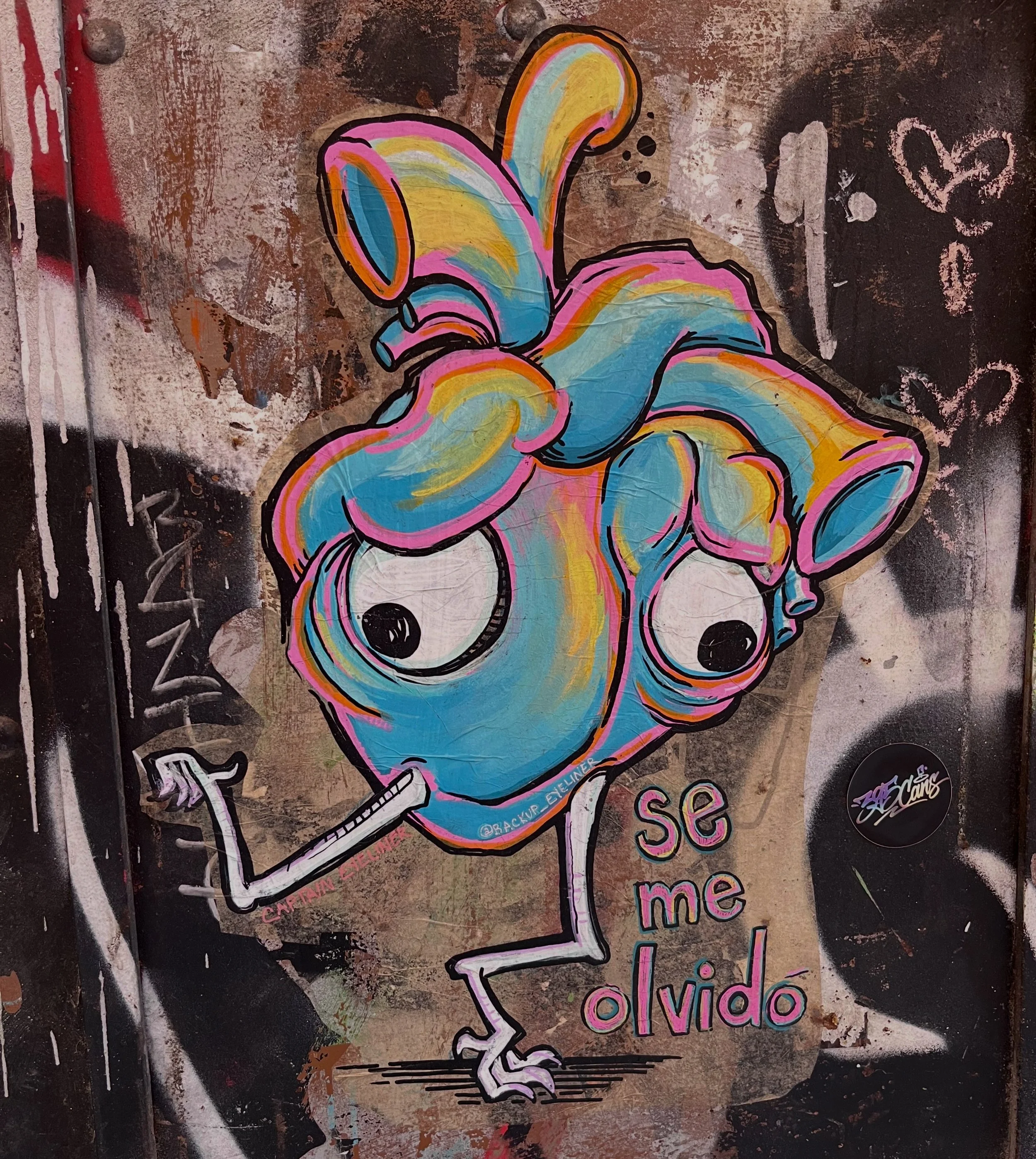 #streetart #barcelonastreetart #barcelonastreetstyletour #streetarttourbarcelona #barcelonastreetarttour