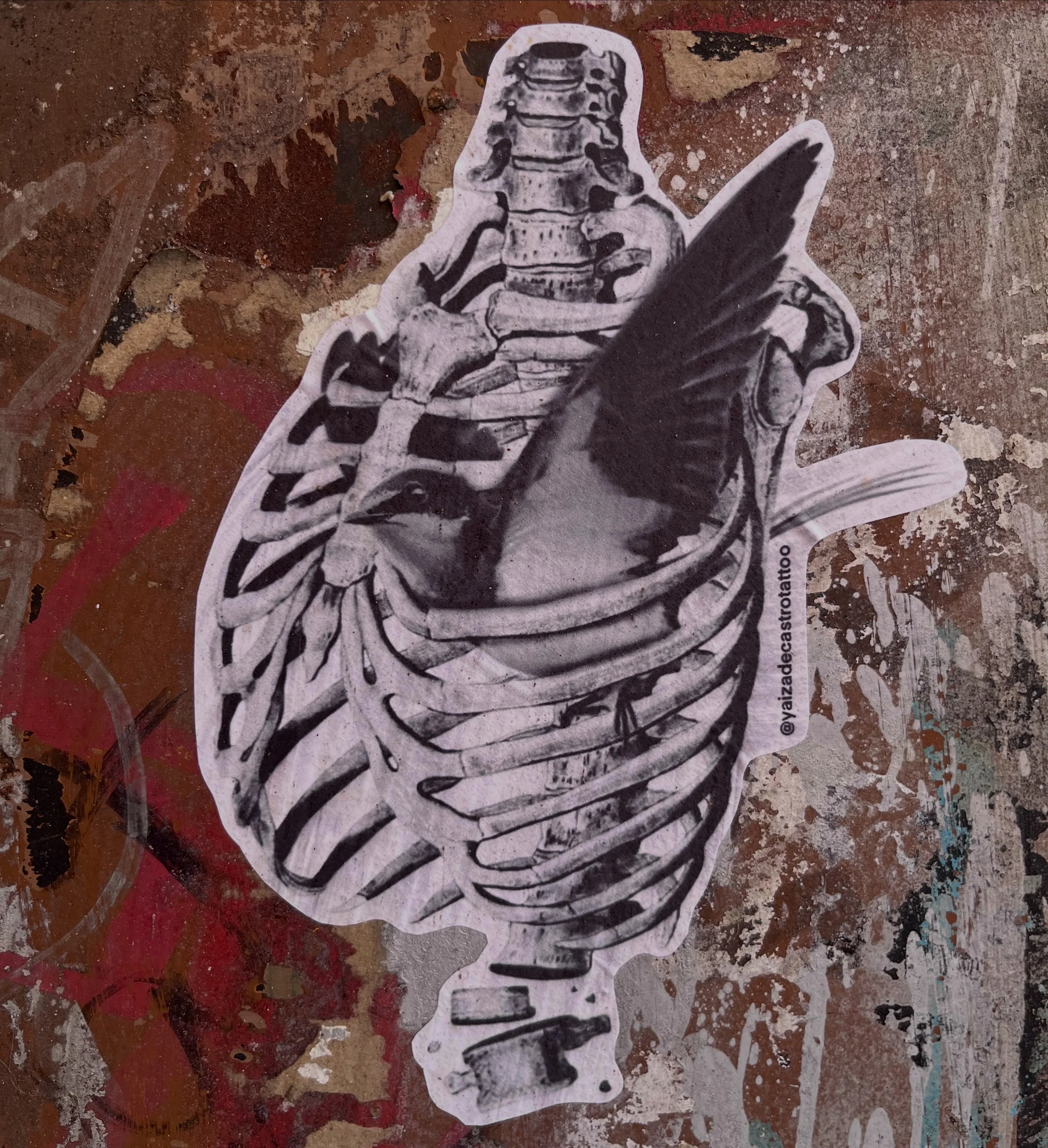 @yaizadecastrotattoo #streetart #barcelonastreetart #barcelonastreetstyletour #streetarttourbarcelona #barcelonastreetarttour