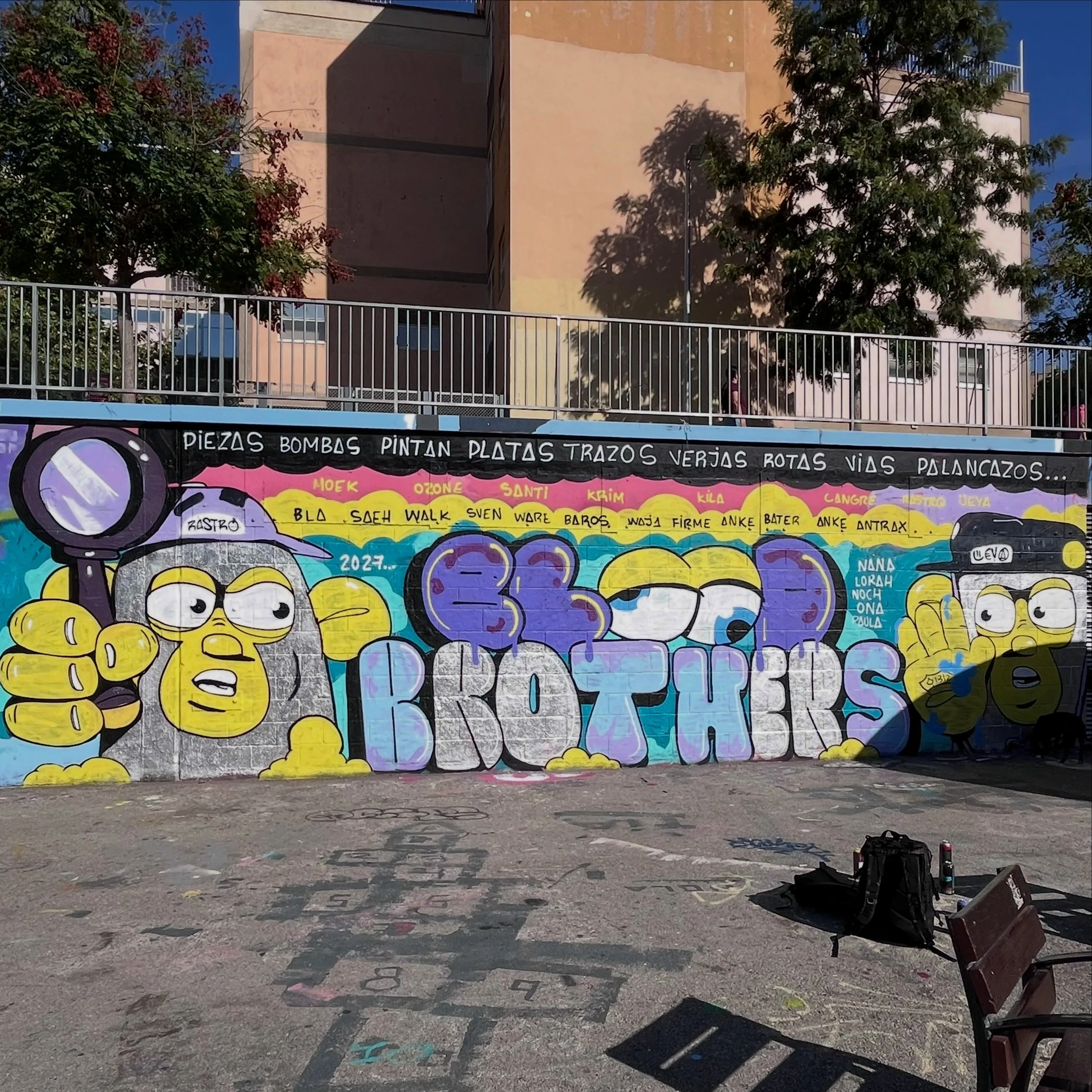 #streetart #barcelonastreetart #barcelonastreetstyletour #streetarttourbarcelona #barcelonastreetarttour
