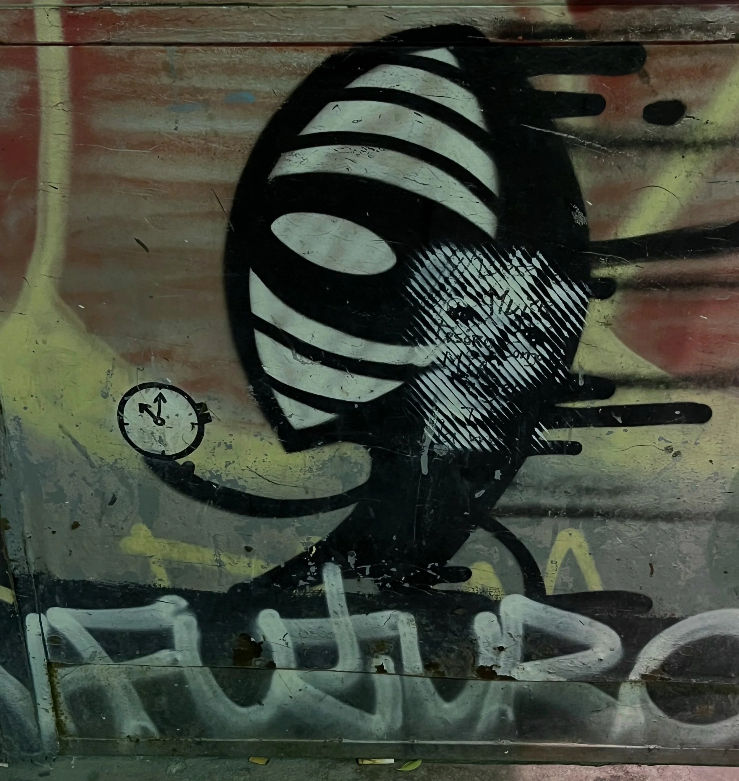 @noriakinoriaki #streetart #barcelonastreetart #barcelonastreetstyletour #streetarttourbarcelona #barcelonastreetarttour