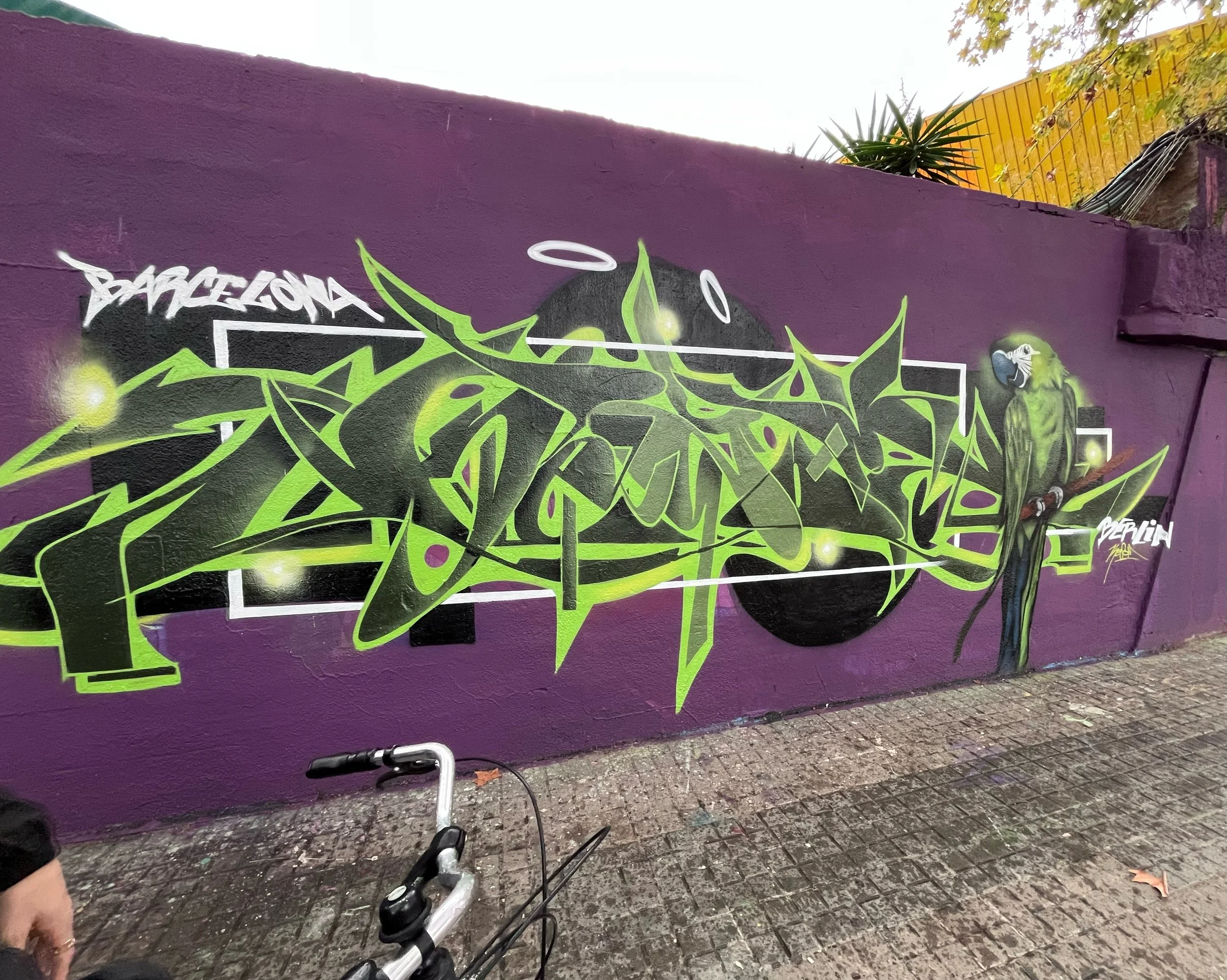 #graffiti #barcelonastreetart #barcelonastreetstyletour #streetarttourbarcelona #barcelonastreetarttour