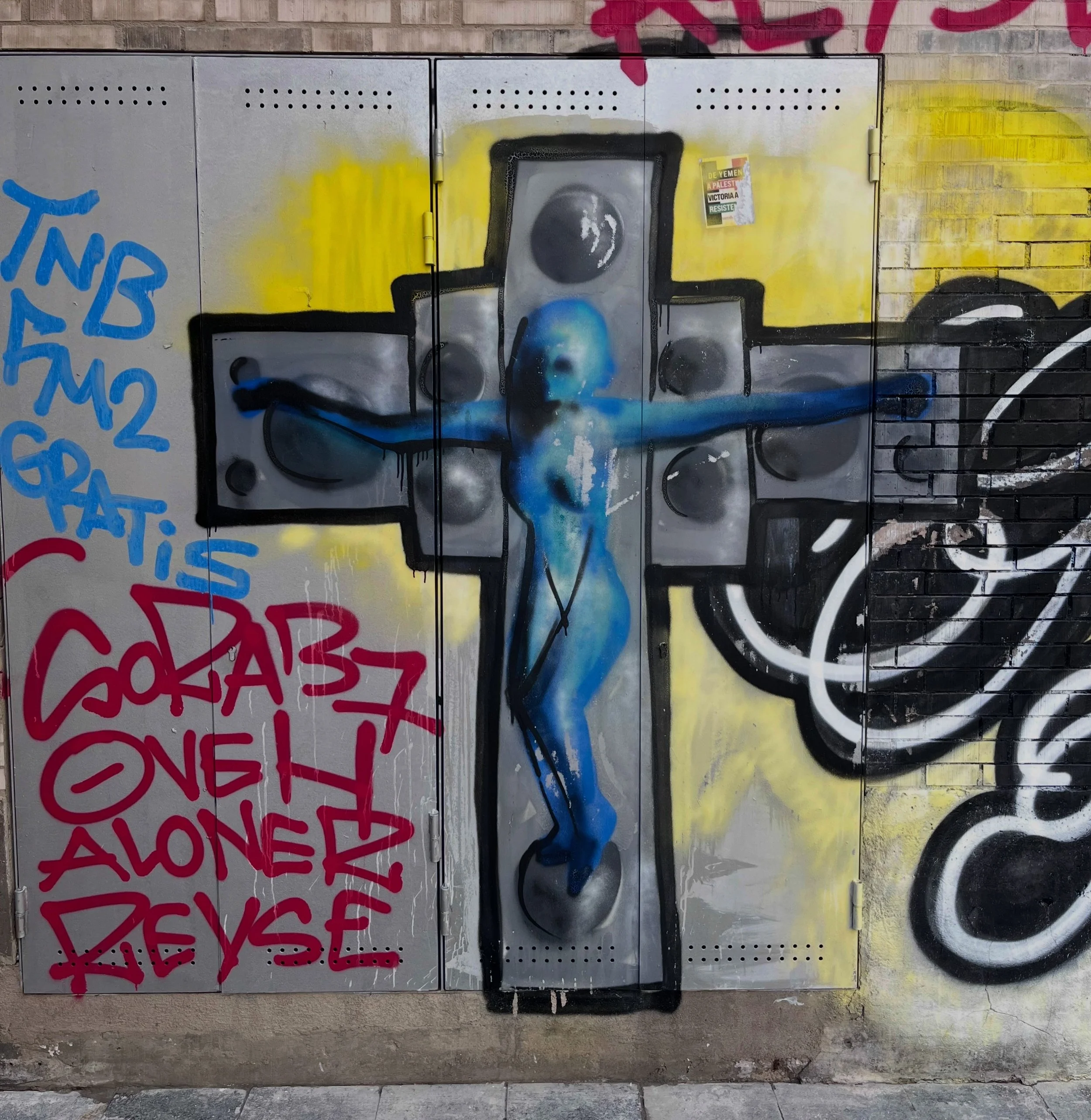 #streetart #barcelonastreetart #barcelonastreetstyletour #streetarttourbarcelona #barcelonastreetarttour