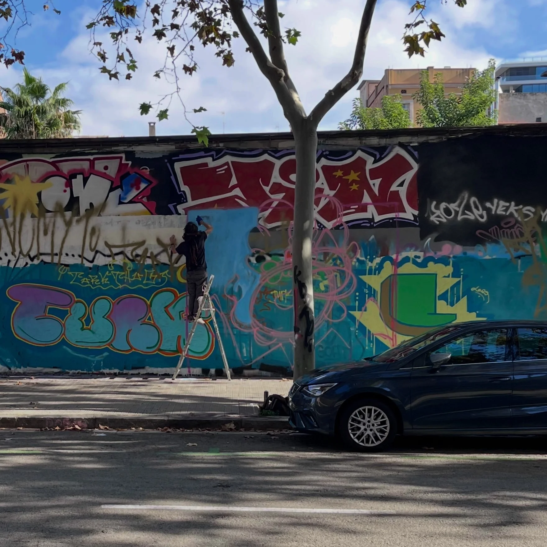 #streetartist #barcelonastreetart #barcelonastreetstyletour #streetarttourbarcelona #barcelonastreetarttour