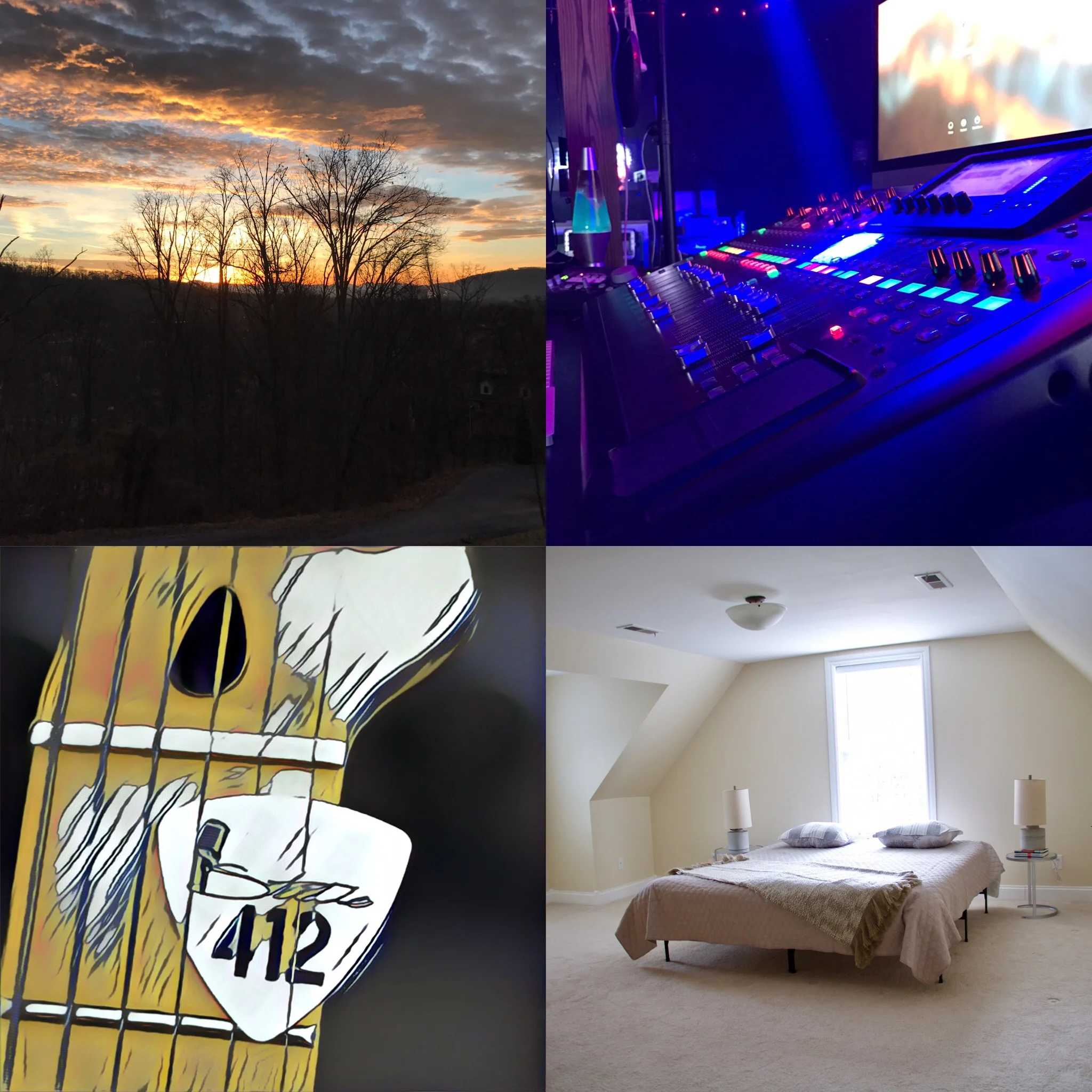 Stay and Record at Studio-412!