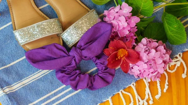 Purple Bow