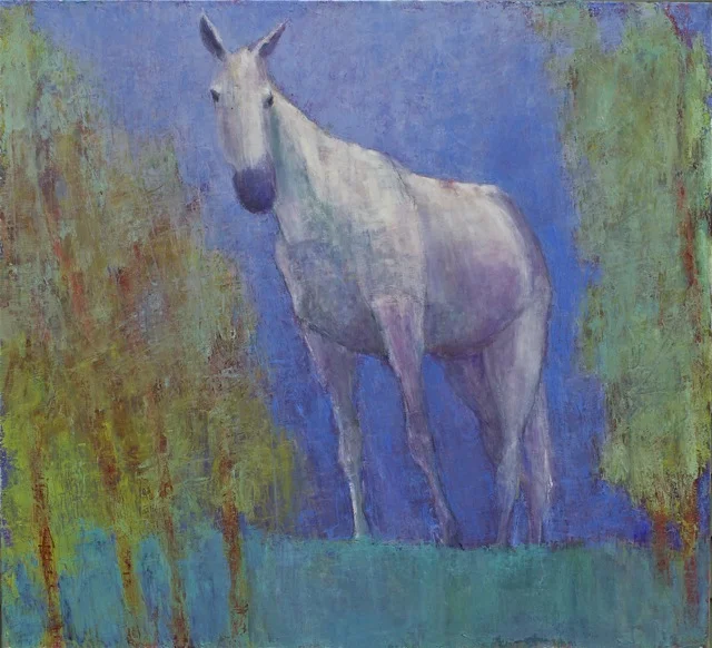 Horse on Mountaintop