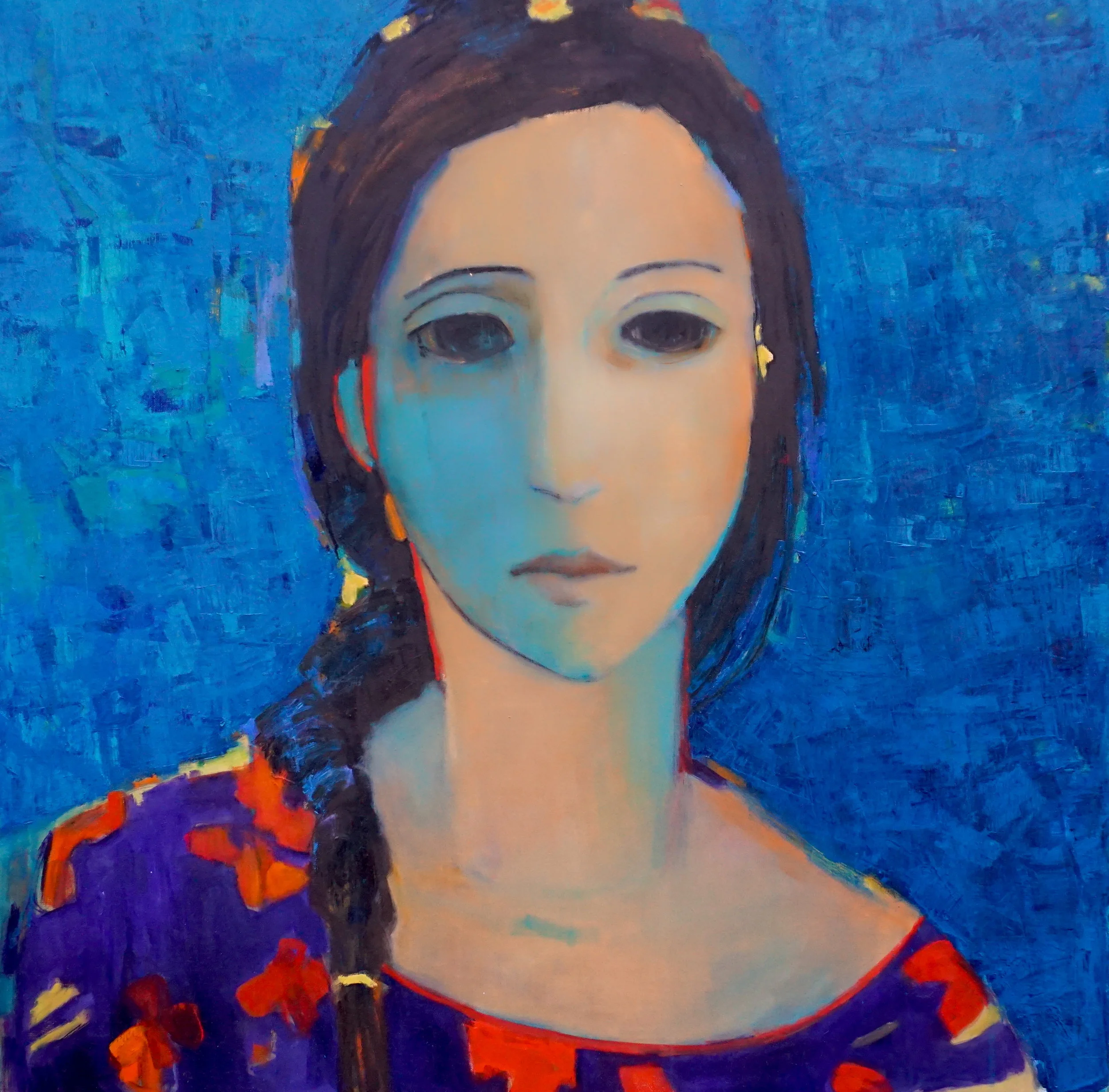 Blue Portrait