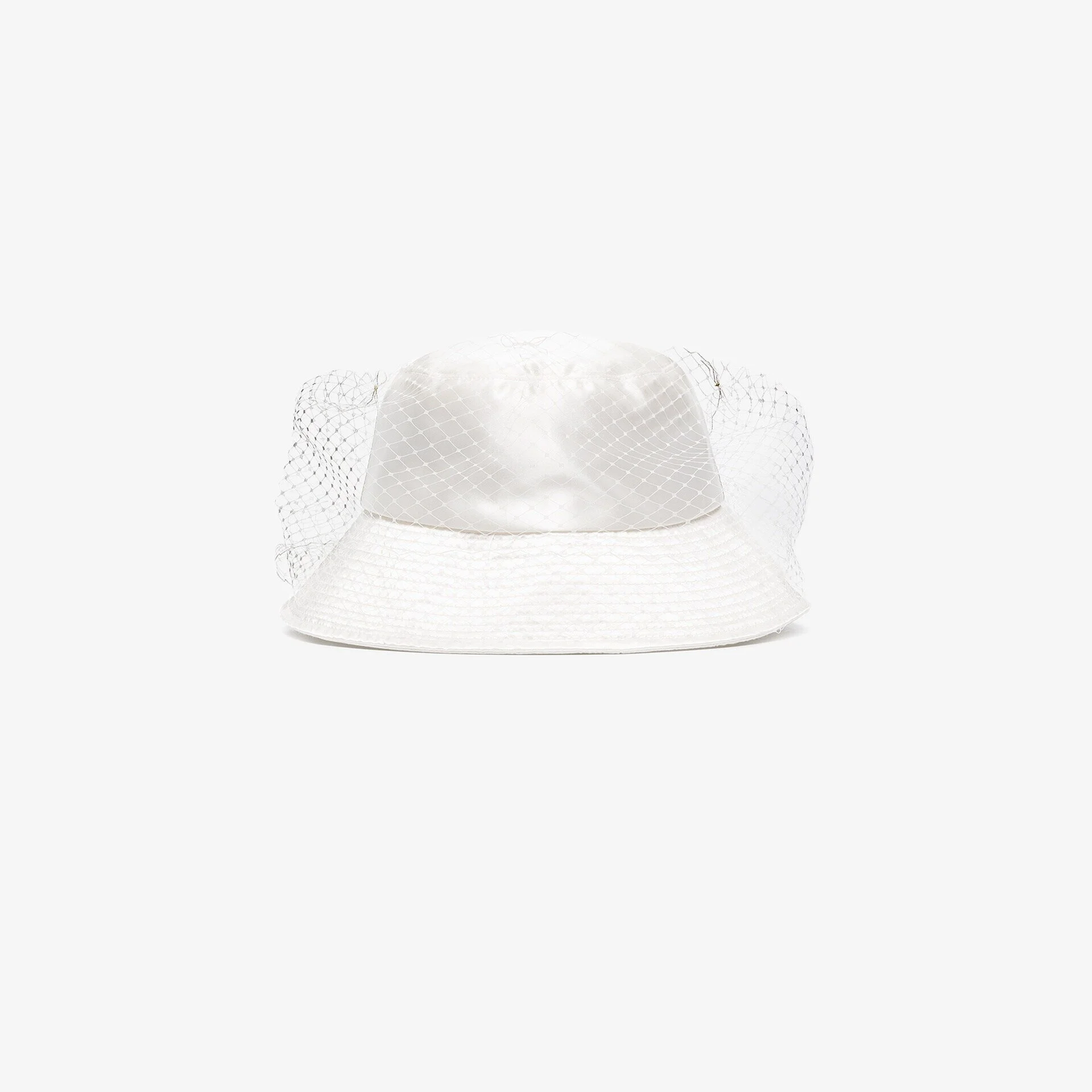 ELAINE VEILED BUCKET HAT — IDINA Bride