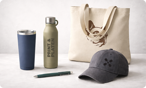 Print and Platen Customized Promotional Products