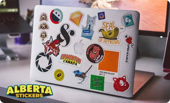 Print and Platen - Alberta Stickers