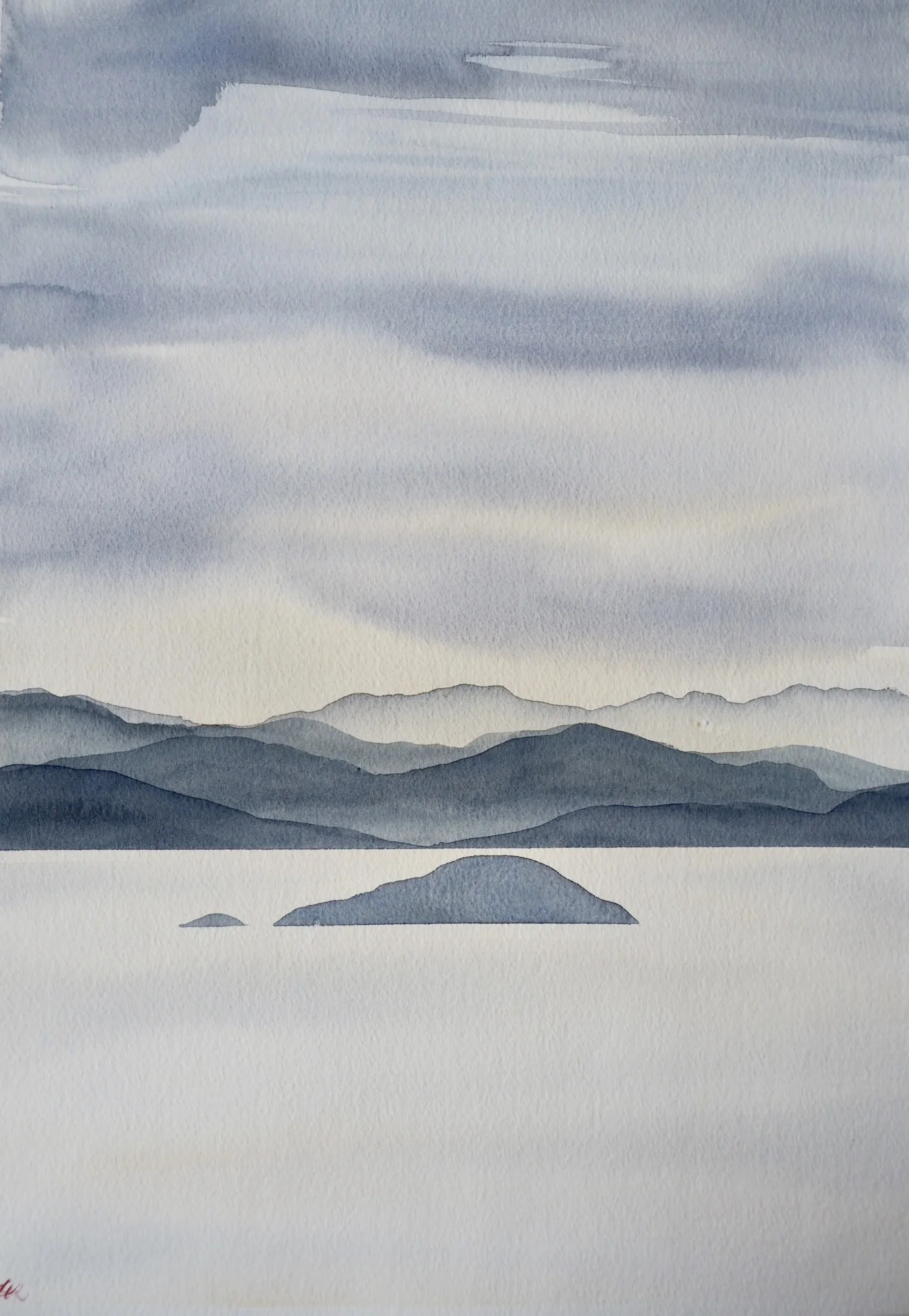 Gray light 29.7x42cm
