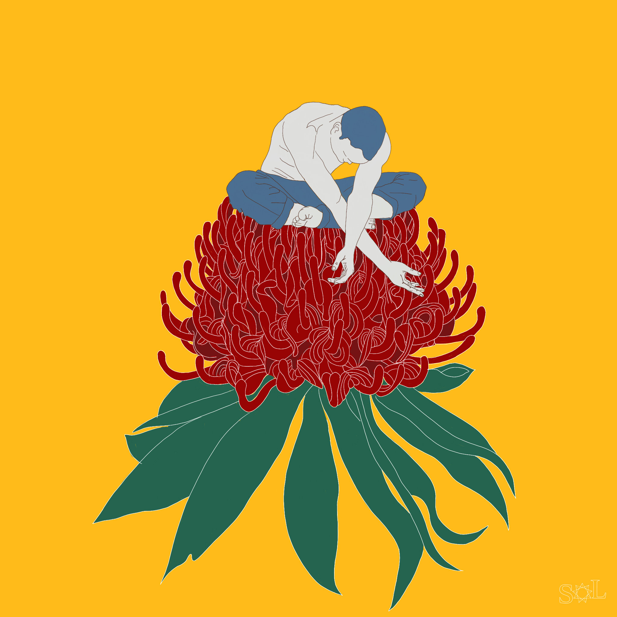 And_He_Told_His_Sorrows_To_The_Waratah.jpg