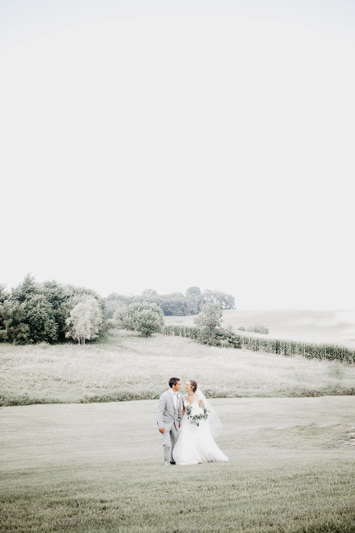 Sage + Gray Iowa Warehouse Wedding | Des Moines Wedding Photographer | Catherine Milliron Photography