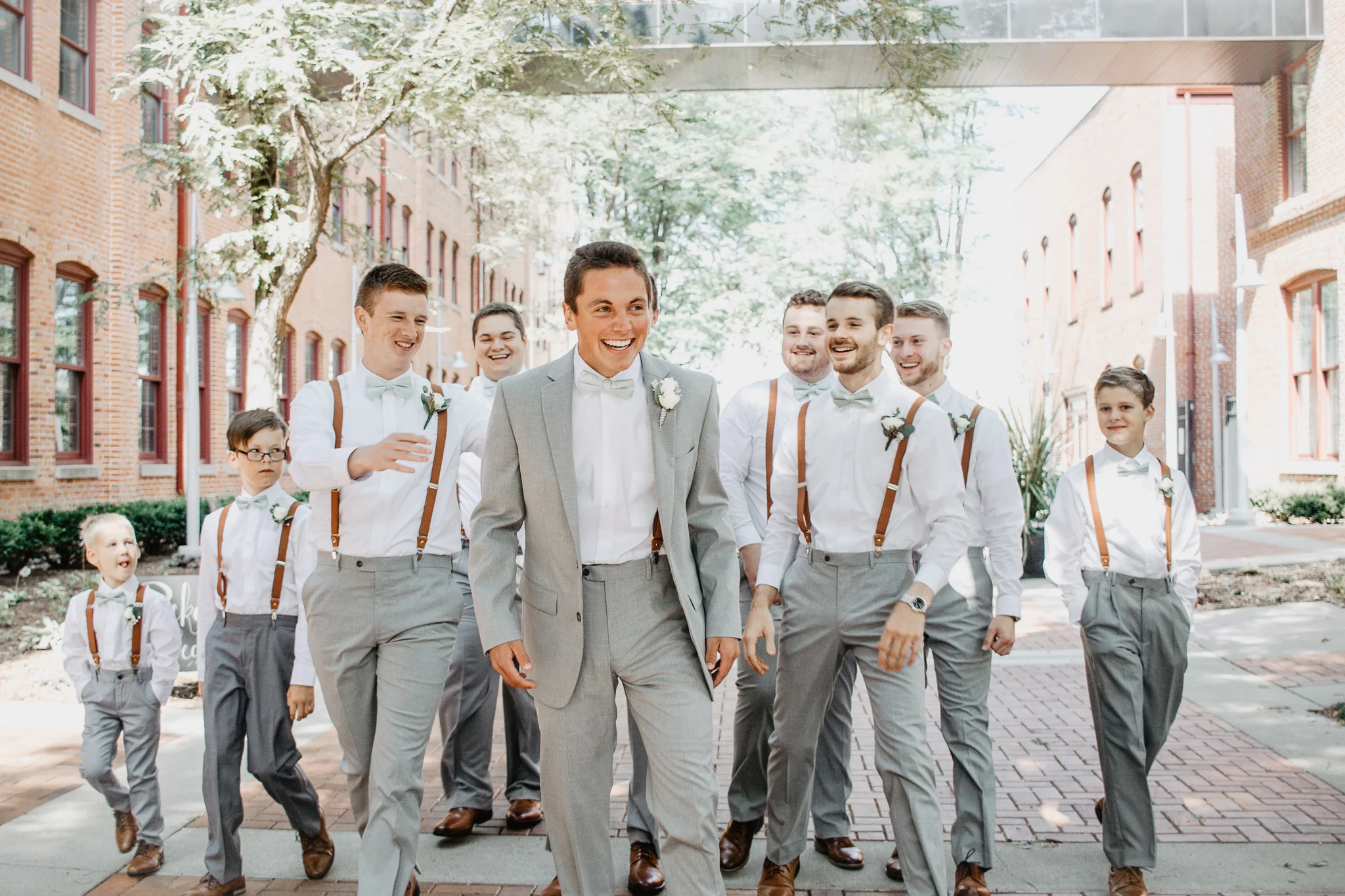 Sage + Gray Iowa Warehouse Wedding | Des Moines Wedding Photographer | Catherine Milliron Photography