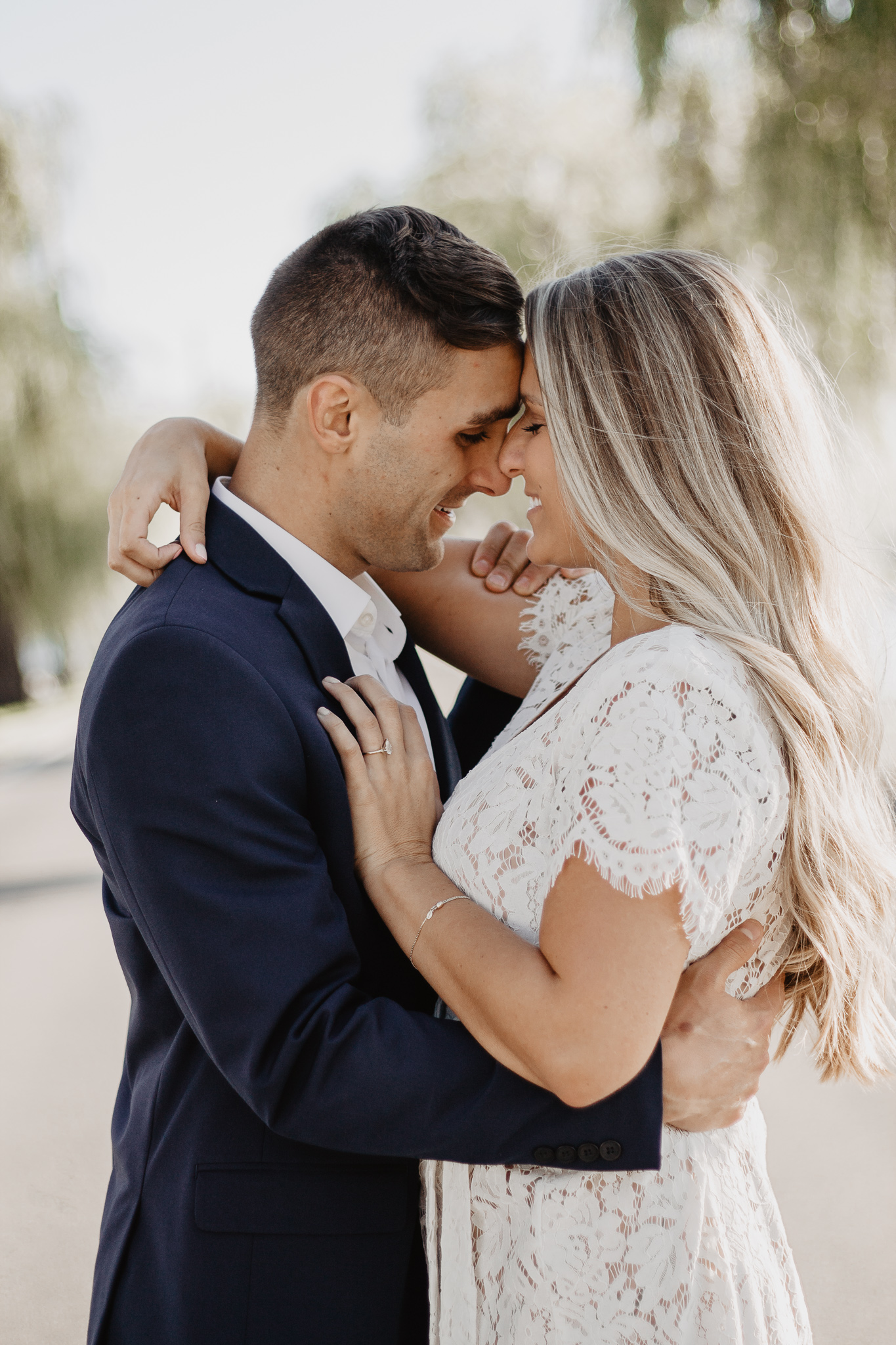 Taryn + Dan | Cleveland Waterfront Sunset Engagement Session | Columbus Wedding + Engagement Photographer | Catherine Milliron Photography