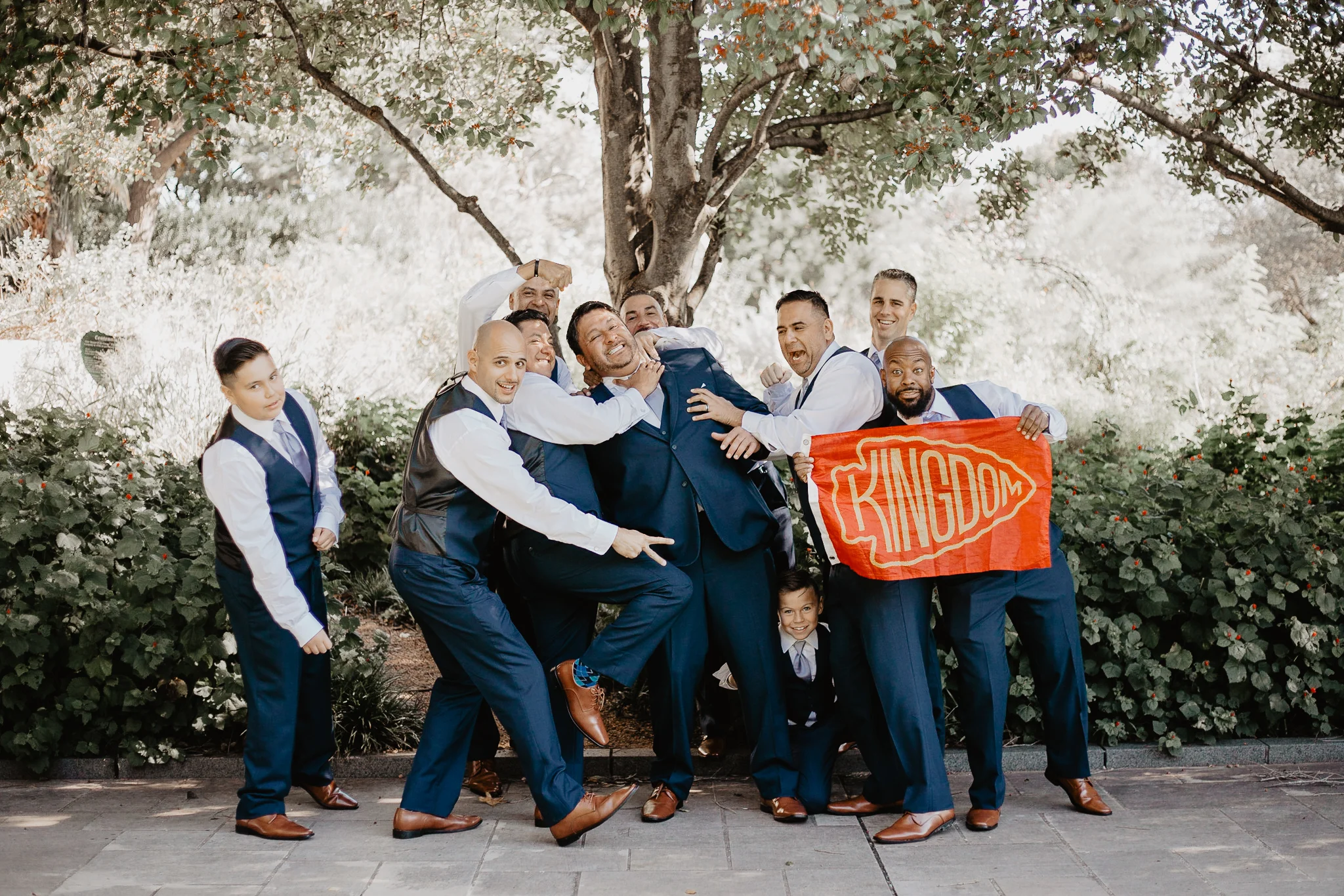 Heather + Javier | Navy and Gold Dallas Texas Discovery Gardens Botanical Wedding | Columbus and Dallas Wedding + Engagement Photographer | Catherine Milliron Photography