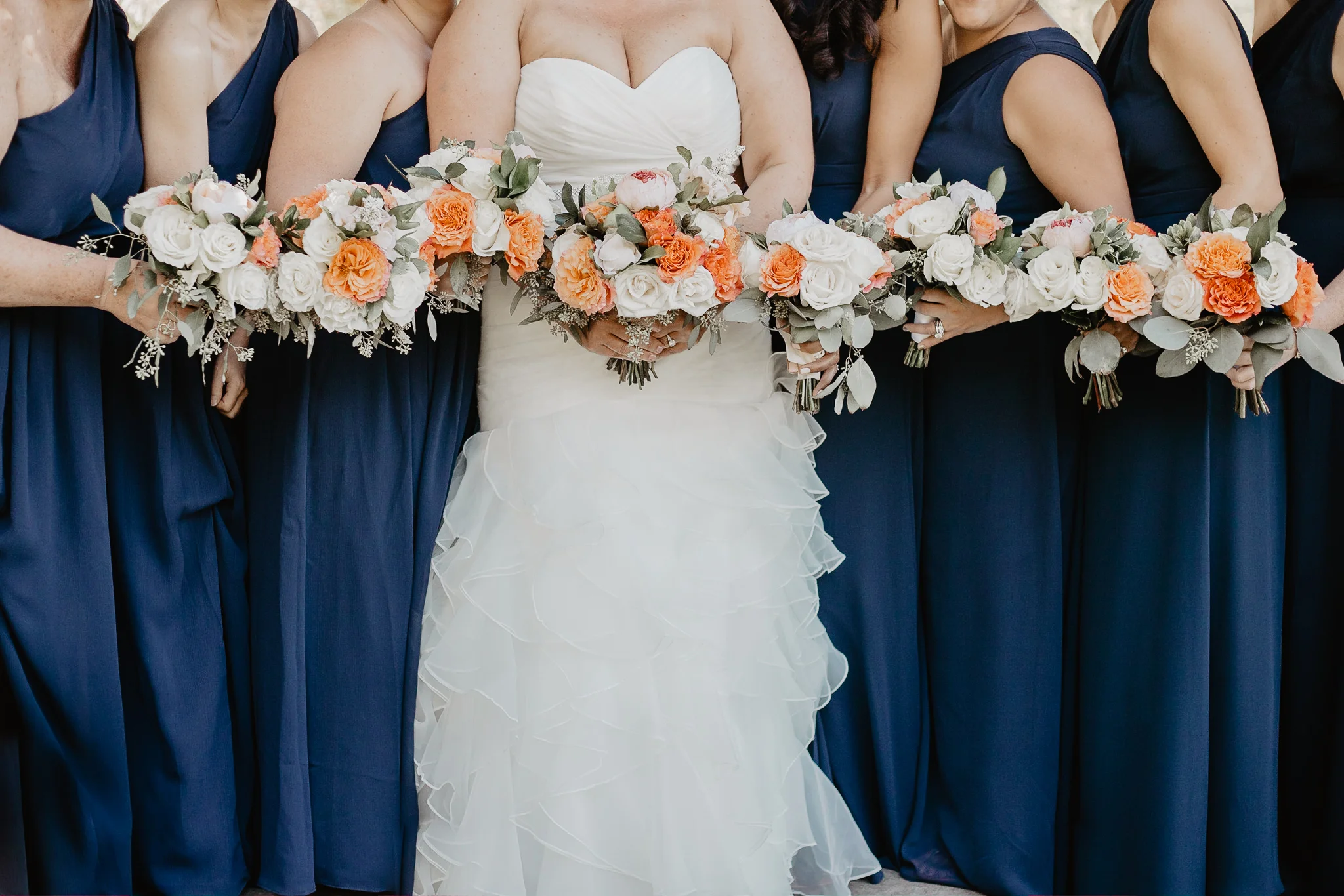 Heather + Javier | Navy and Gold Dallas Texas Discovery Gardens Botanical Wedding | Columbus and Dallas Wedding + Engagement Photographer | Catherine Milliron Photography
