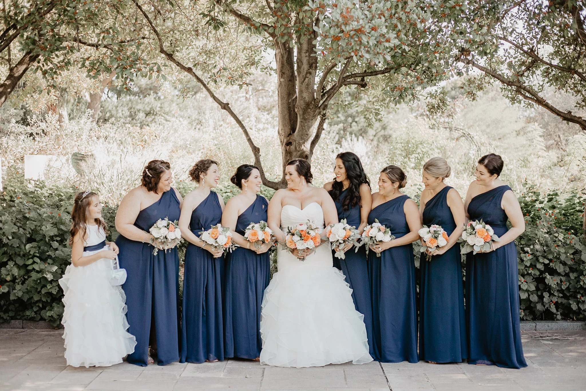 Heather + Javier | Navy and Gold Dallas Texas Discovery Gardens Botanical Wedding | Columbus and Dallas Wedding + Engagement Photographer | Catherine Milliron Photography