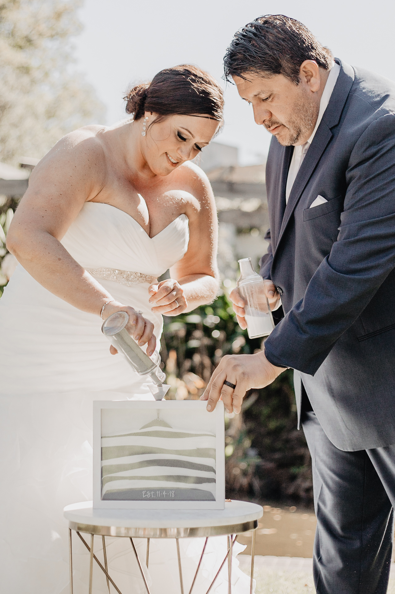 Heather + Javier | Navy and Gold Dallas Texas Discovery Gardens Botanical Wedding | Columbus and Dallas Wedding + Engagement Photographer | Catherine Milliron Photography