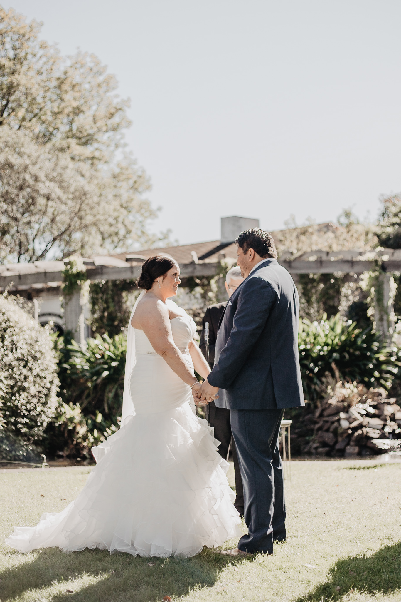 Heather + Javier | Navy and Gold Dallas Texas Discovery Gardens Botanical Wedding | Columbus and Dallas Wedding + Engagement Photographer | Catherine Milliron Photography