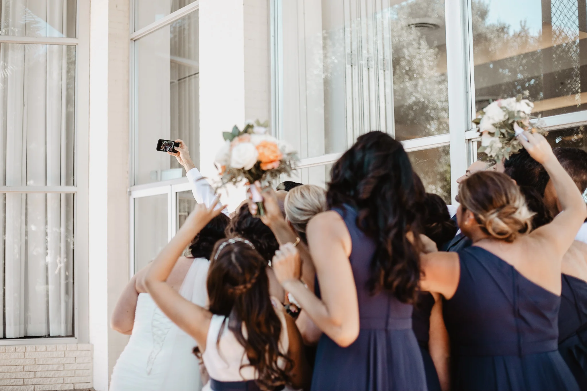 Heather + Javier | Navy and Gold Dallas Texas Discovery Gardens Botanical Wedding | Columbus and Dallas Wedding + Engagement Photographer | Catherine Milliron Photography