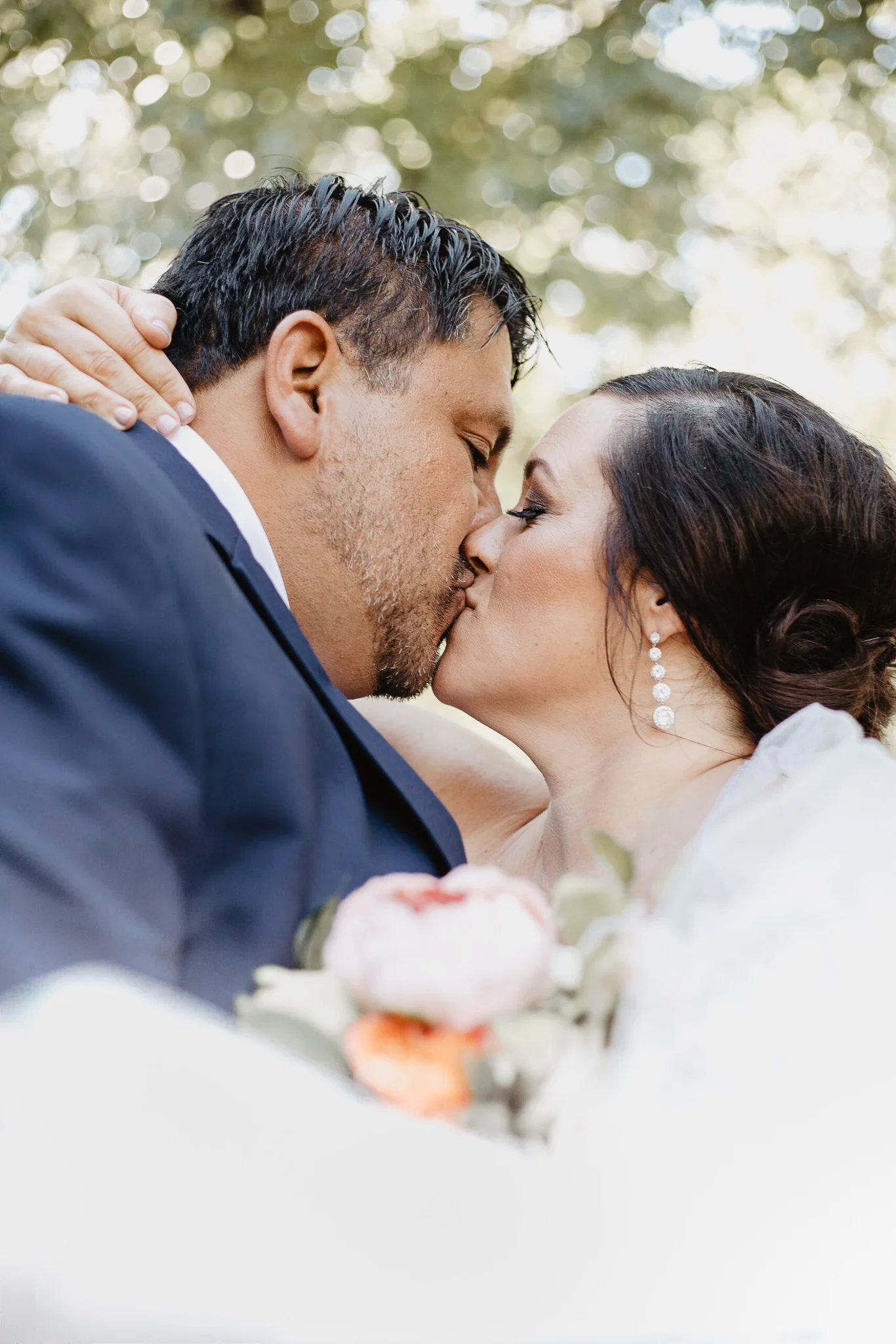 Heather + Javier | Navy and Gold Dallas Texas Discovery Gardens Botanical Wedding | Columbus and Dallas Wedding + Engagement Photographer | Catherine Milliron Photography
