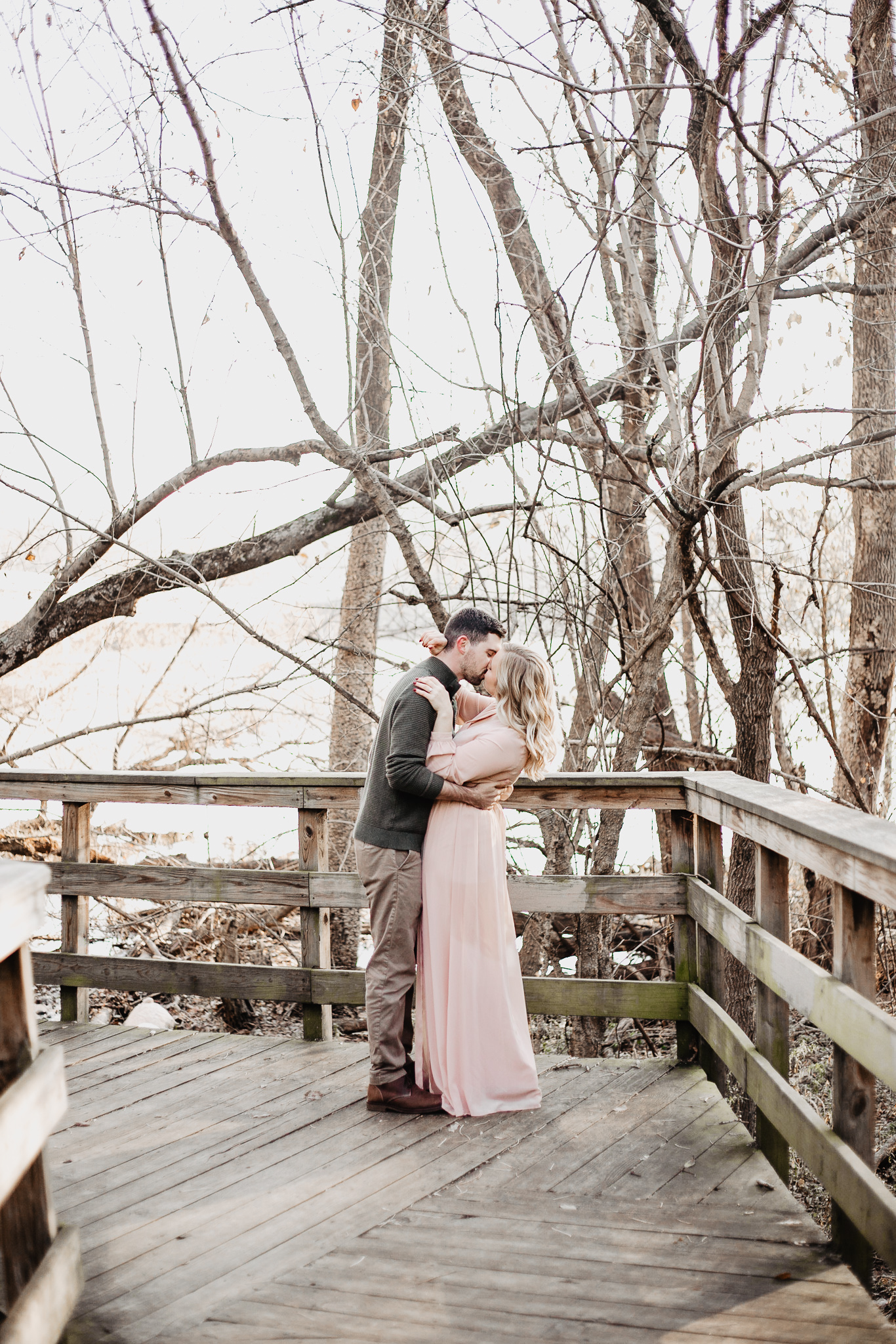 Christina + Josh | Columbus Hayden Run Falls Sunrise Engagement Session | Ohio Wedding + Engagement Photographer | Catherine Milliron Photography