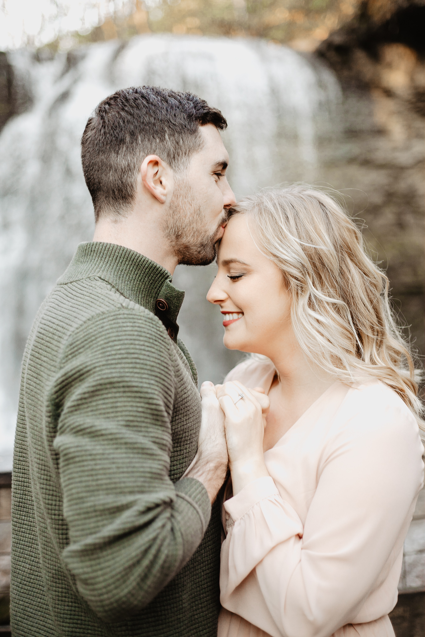 Christina + Josh | Columbus Hayden Run Falls Sunrise Engagement Session | Ohio Wedding + Engagement Photographer | Catherine Milliron Photography