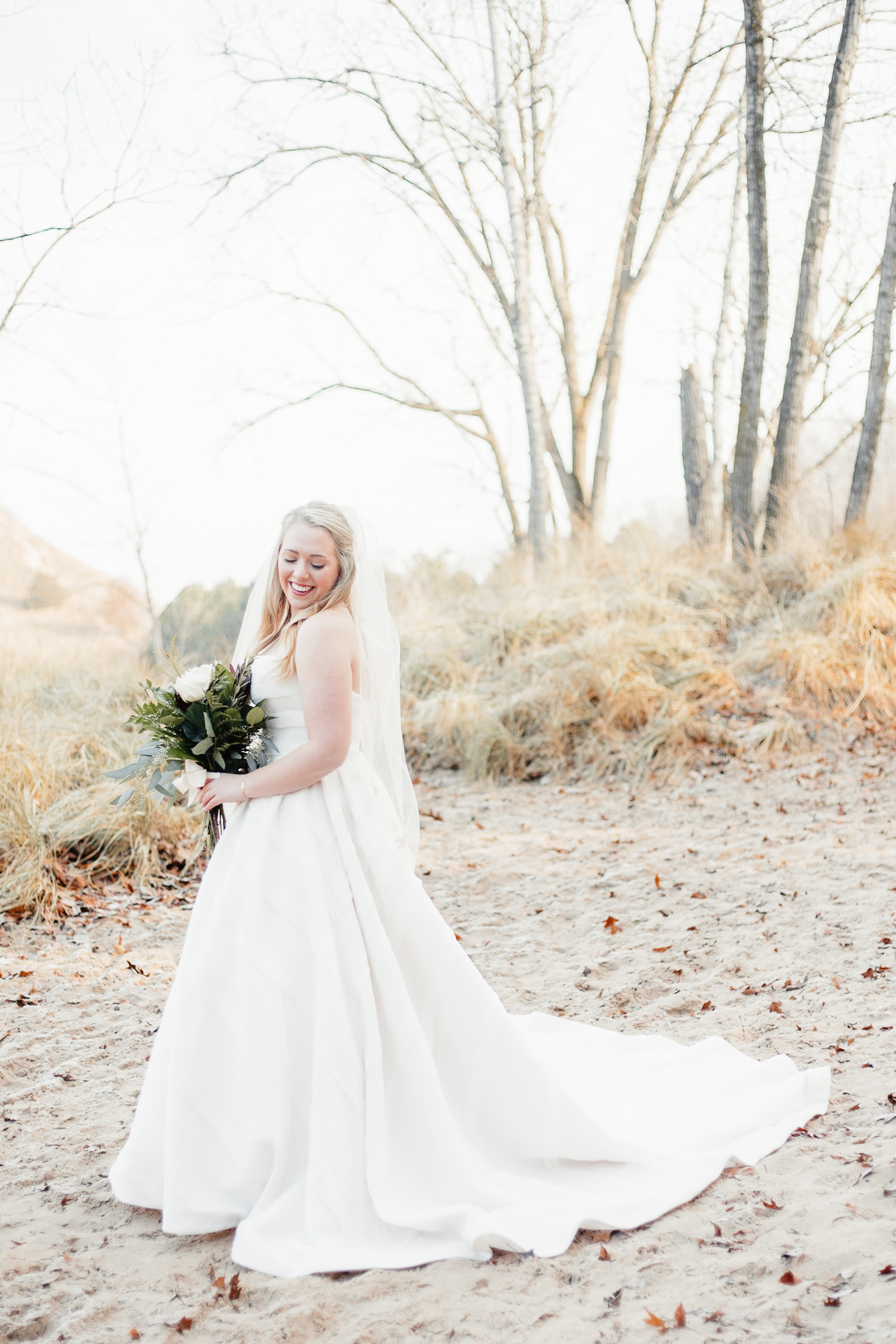 Megan + Jay | Cranberry and Gold Christmas Michigan Wedding | Ohio Wedding + Engagement Photographer | Catherine Milliron Photography