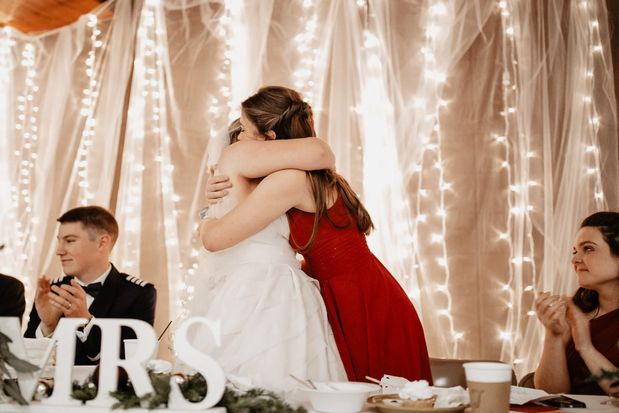 Megan + Jay | Cranberry and Gold Christmas Michigan Wedding | Ohio Wedding + Engagement Photographer | Catherine Milliron Photography
