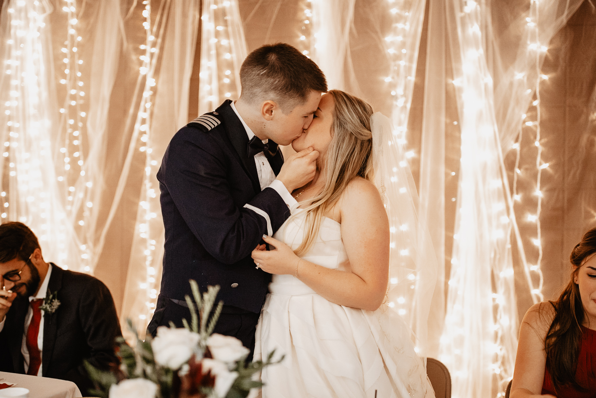 Megan + Jay | Cranberry and Gold Christmas Michigan Wedding | Ohio Wedding + Engagement Photographer | Catherine Milliron Photography