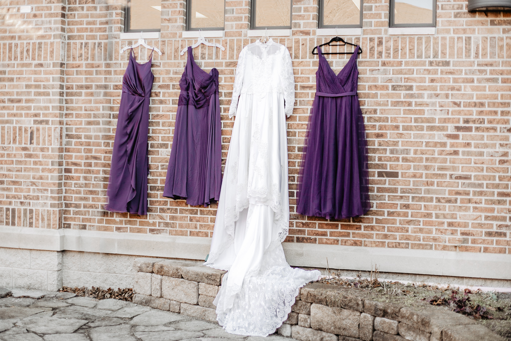 Michaela + Michael | Lilac and Ivory Saint Joseph Michigan Winter Wedding | Ohio Wedding + Engagement Photographer | Catherine Milliron Photography