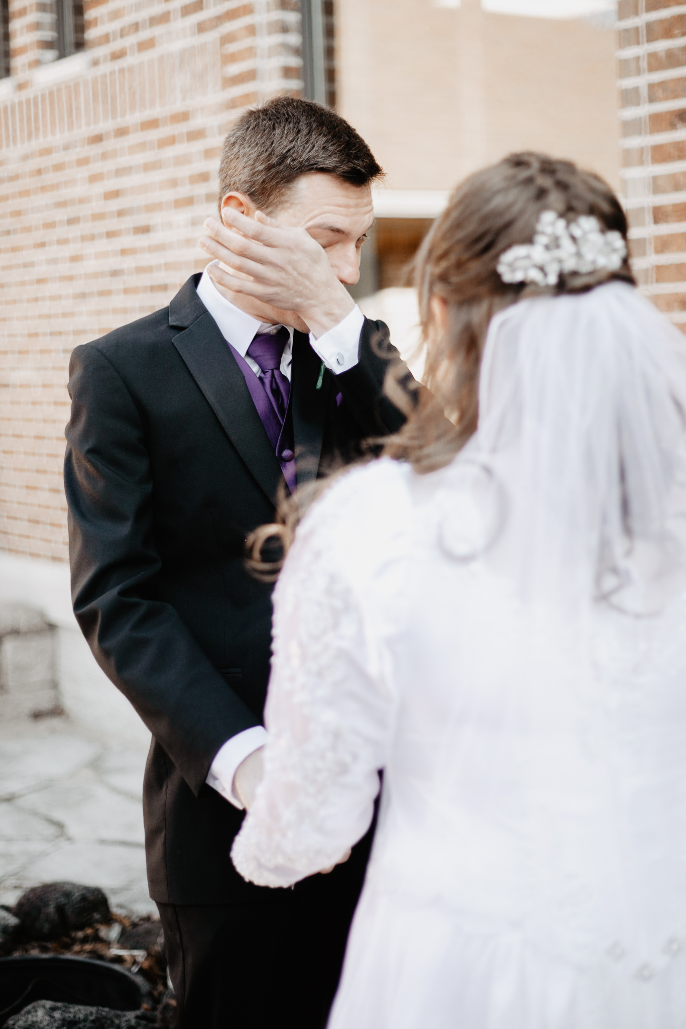 Michaela + Michael | Lilac and Ivory Saint Joseph Michigan Winter Wedding | Ohio Wedding + Engagement Photographer | Catherine Milliron Photography