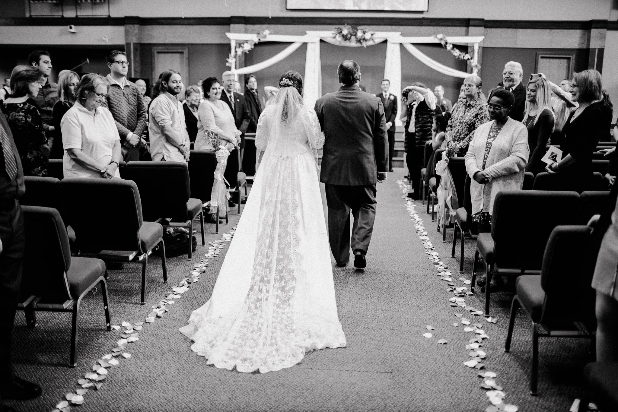 Michaela + Michael | Lilac and Ivory Saint Joseph Michigan Winter Wedding | Ohio Wedding + Engagement Photographer | Catherine Milliron Photography