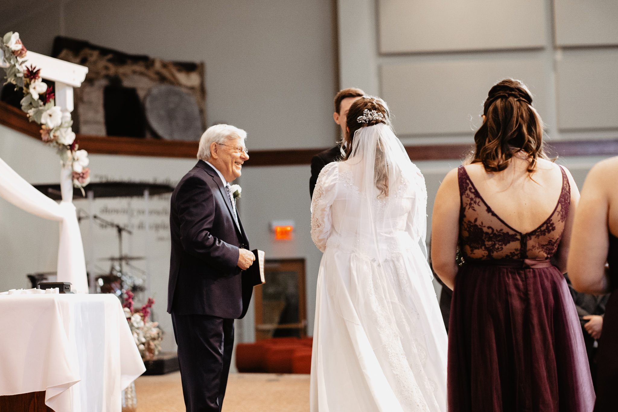 Michaela + Michael | Lilac and Ivory Saint Joseph Michigan Winter Wedding | Ohio Wedding + Engagement Photographer | Catherine Milliron Photography