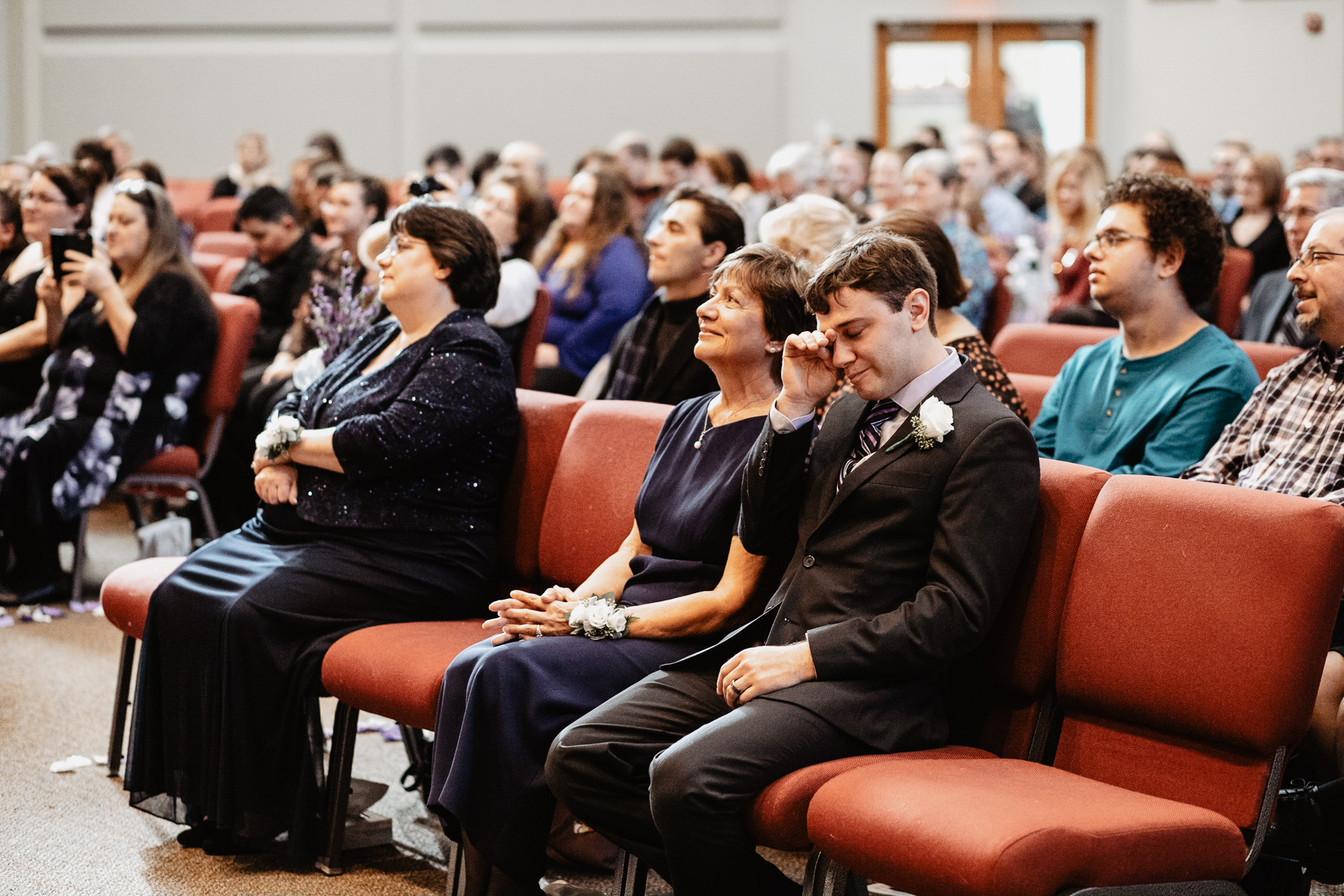 Michaela + Michael | Lilac and Ivory Saint Joseph Michigan Winter Wedding | Ohio Wedding + Engagement Photographer | Catherine Milliron Photography