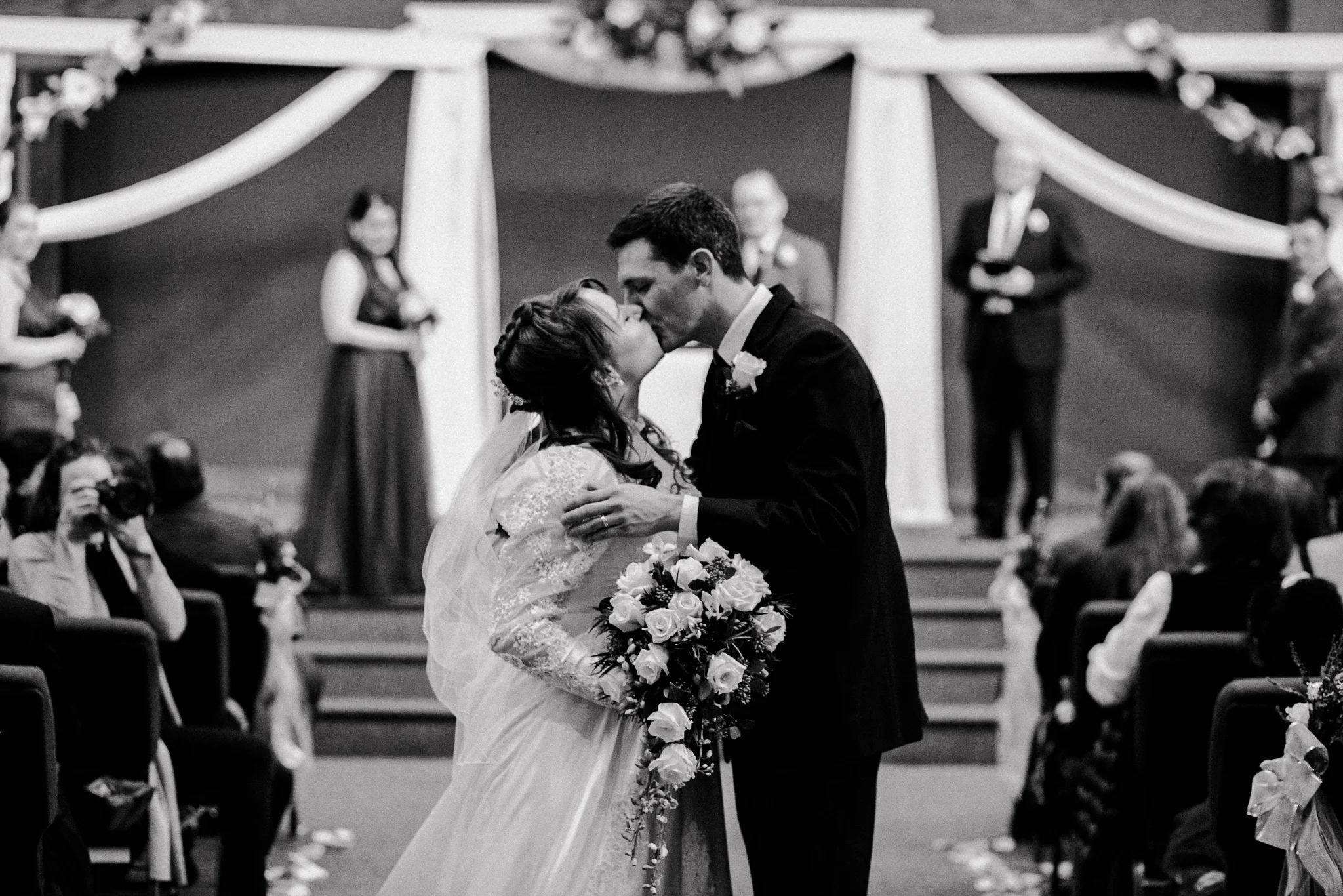 Michaela + Michael | Lilac and Ivory Saint Joseph Michigan Winter Wedding | Ohio Wedding + Engagement Photographer | Catherine Milliron Photography