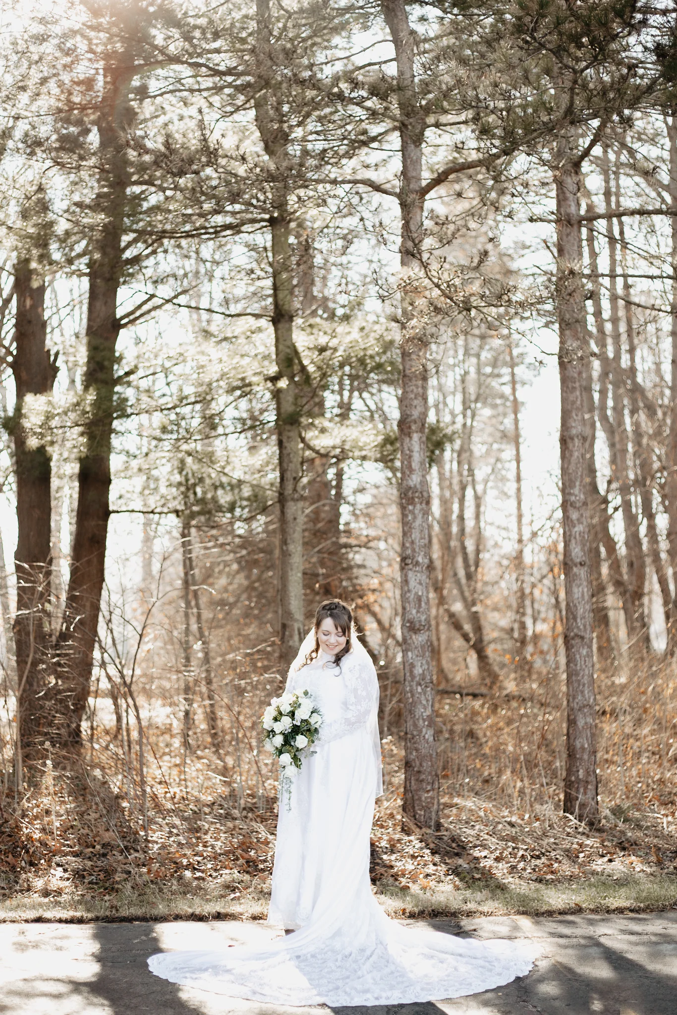 Michaela + Michael | Lilac and Ivory Saint Joseph Michigan Winter Wedding | Ohio Wedding + Engagement Photographer | Catherine Milliron Photography