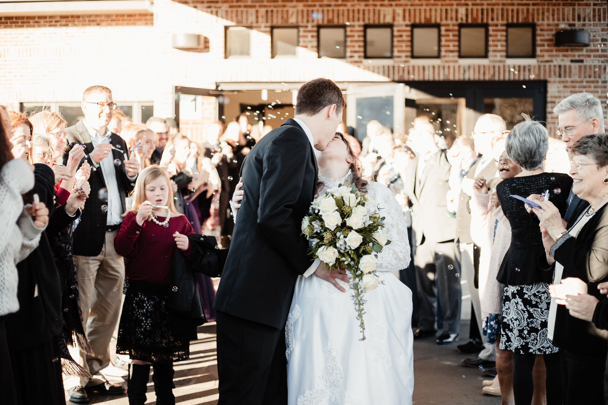 Michaela + Michael | Lilac and Ivory Saint Joseph Michigan Winter Wedding | Ohio Wedding + Engagement Photographer | Catherine Milliron Photography