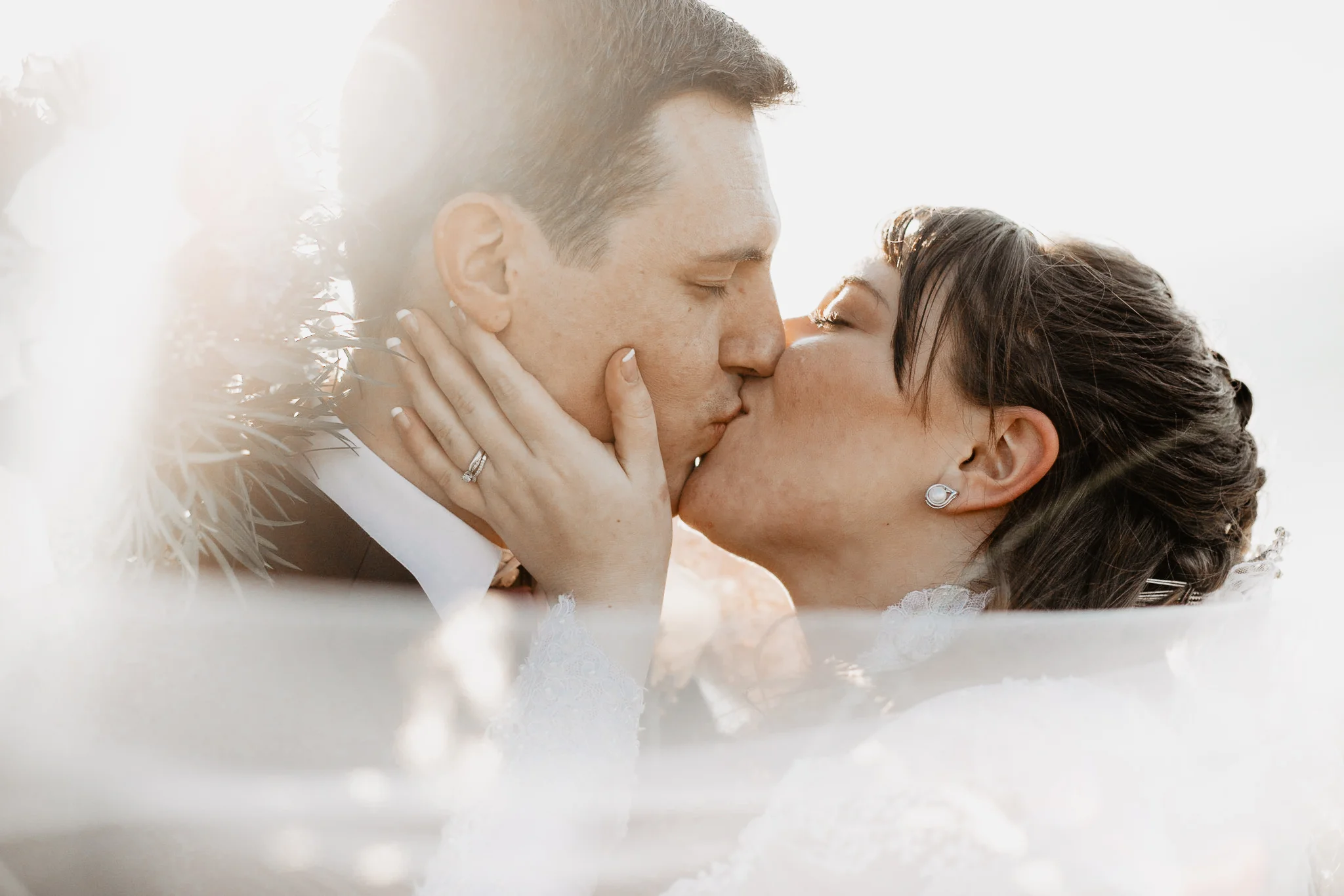 Michaela + Michael | Lilac and Ivory Saint Joseph Michigan Winter Wedding | Ohio Wedding + Engagement Photographer | Catherine Milliron Photography