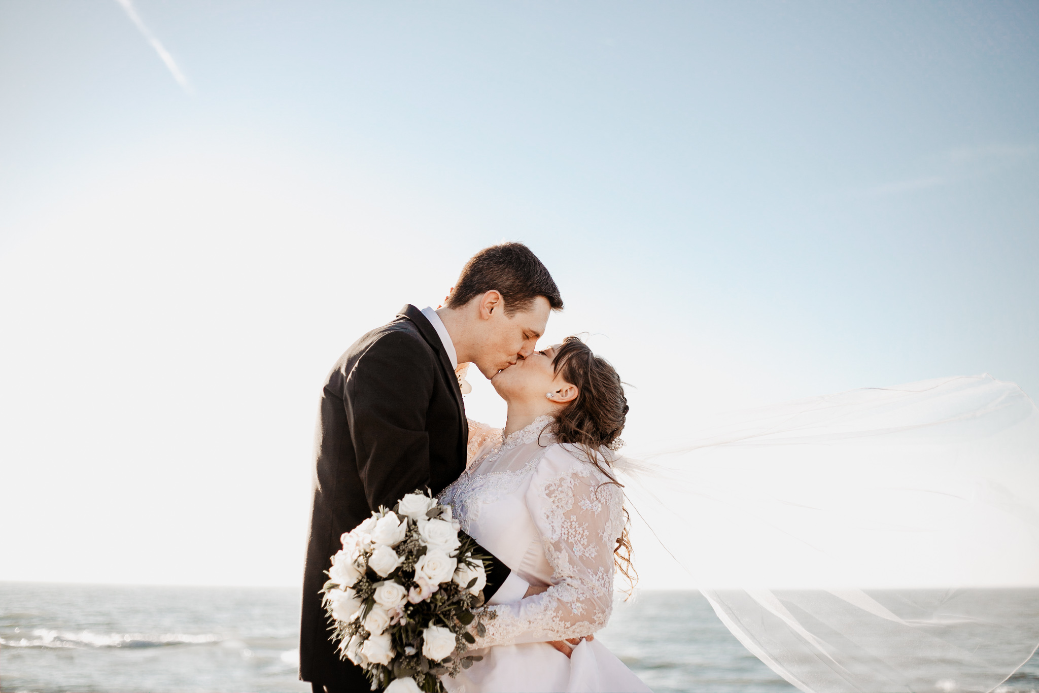 Michaela + Michael | Lilac and Ivory Saint Joseph Michigan Winter Wedding | Ohio Wedding + Engagement Photographer | Catherine Milliron Photography