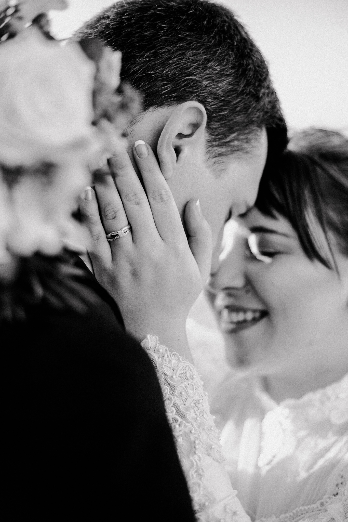 Michaela + Michael | Lilac and Ivory Saint Joseph Michigan Winter Wedding | Ohio Wedding + Engagement Photographer | Catherine Milliron Photography