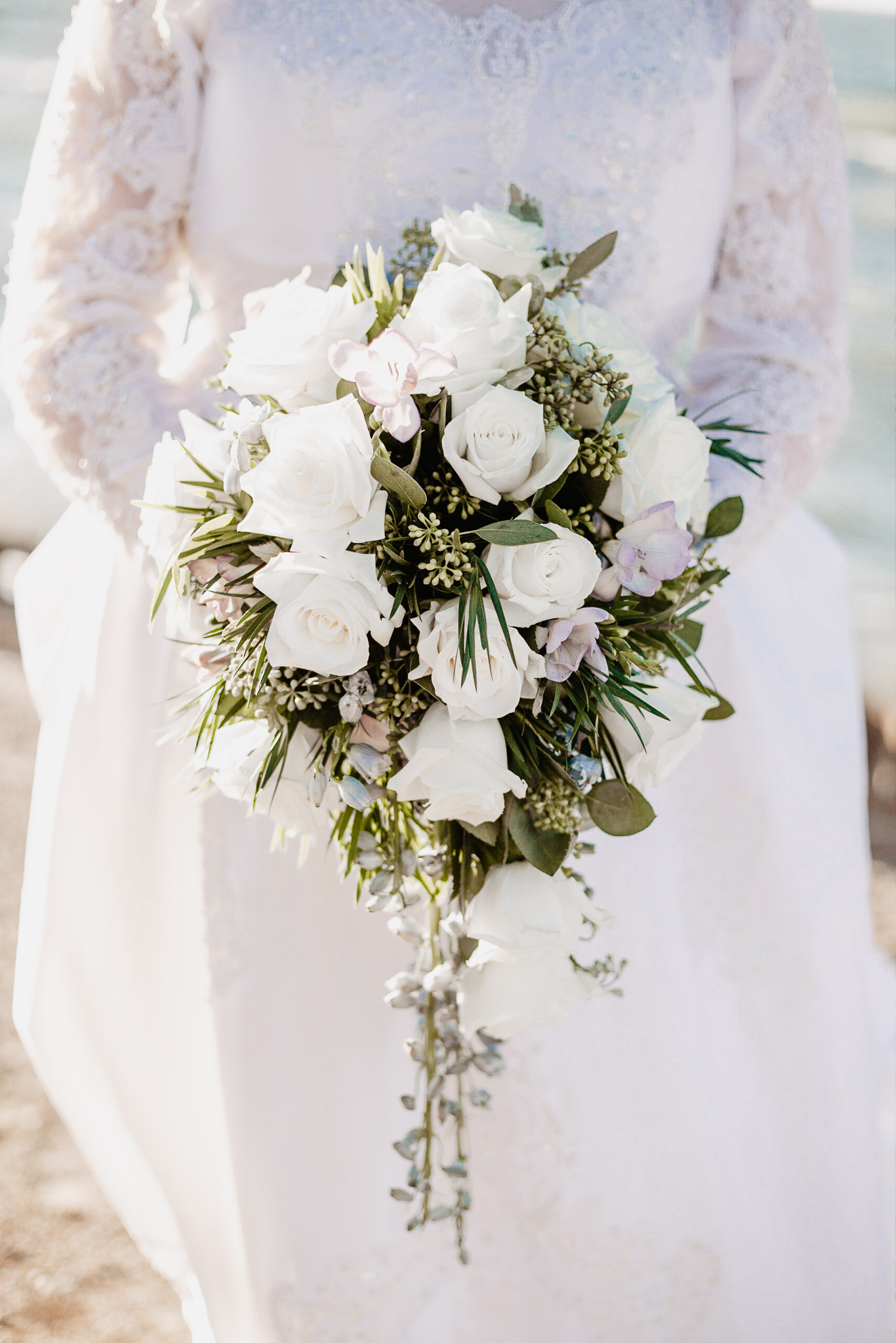 Michaela + Michael | Lilac and Ivory Saint Joseph Michigan Winter Wedding | Ohio Wedding + Engagement Photographer | Catherine Milliron Photography