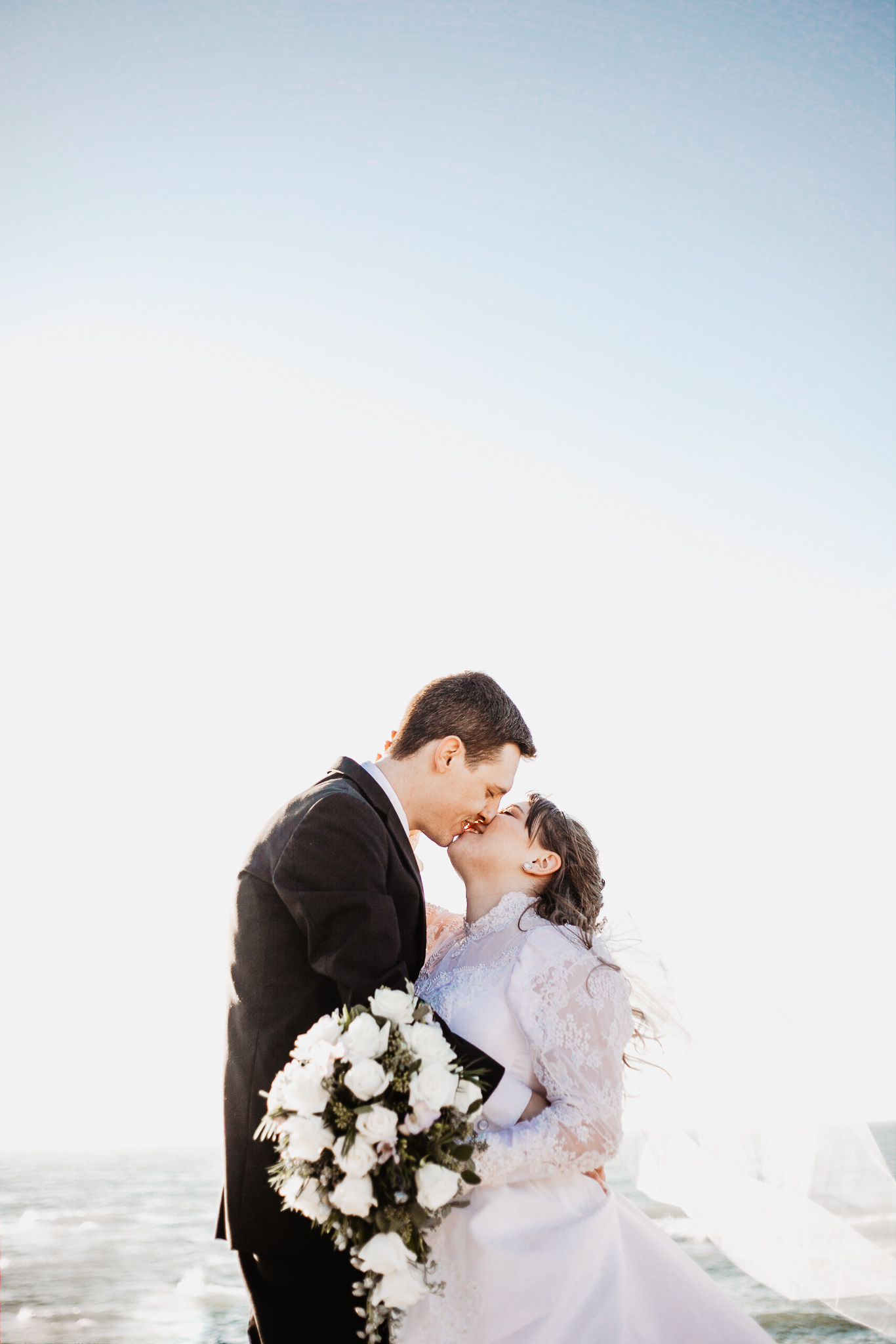Michaela + Michael | Lilac and Ivory Saint Joseph Michigan Winter Wedding | Ohio Wedding + Engagement Photographer | Catherine Milliron Photography