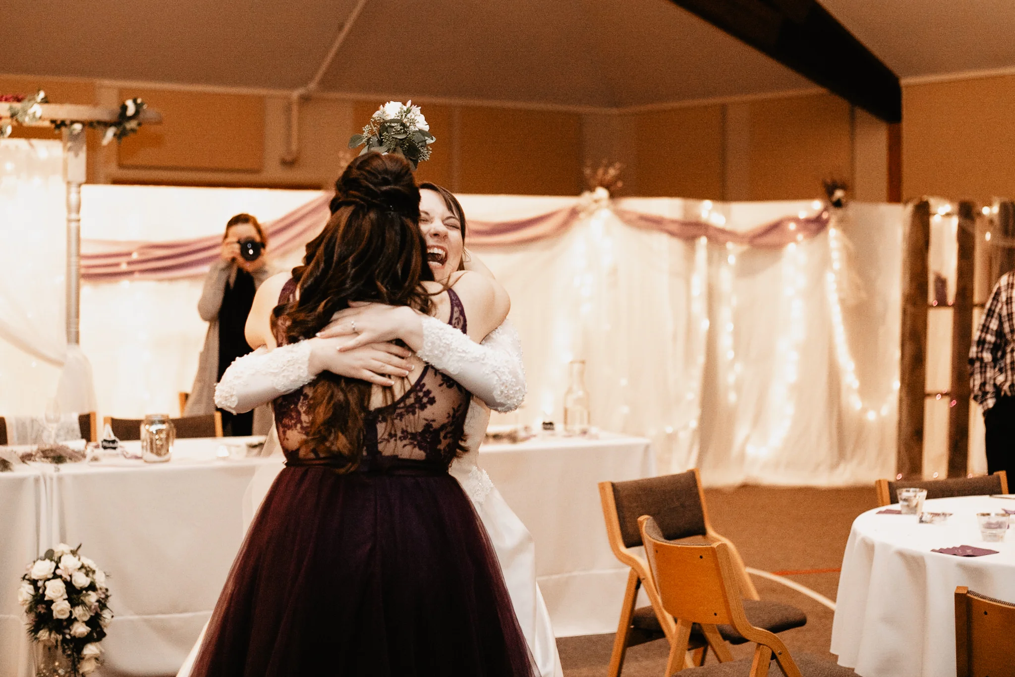 Michaela + Michael | Lilac and Ivory Saint Joseph Michigan Winter Wedding | Ohio Wedding + Engagement Photographer | Catherine Milliron Photography