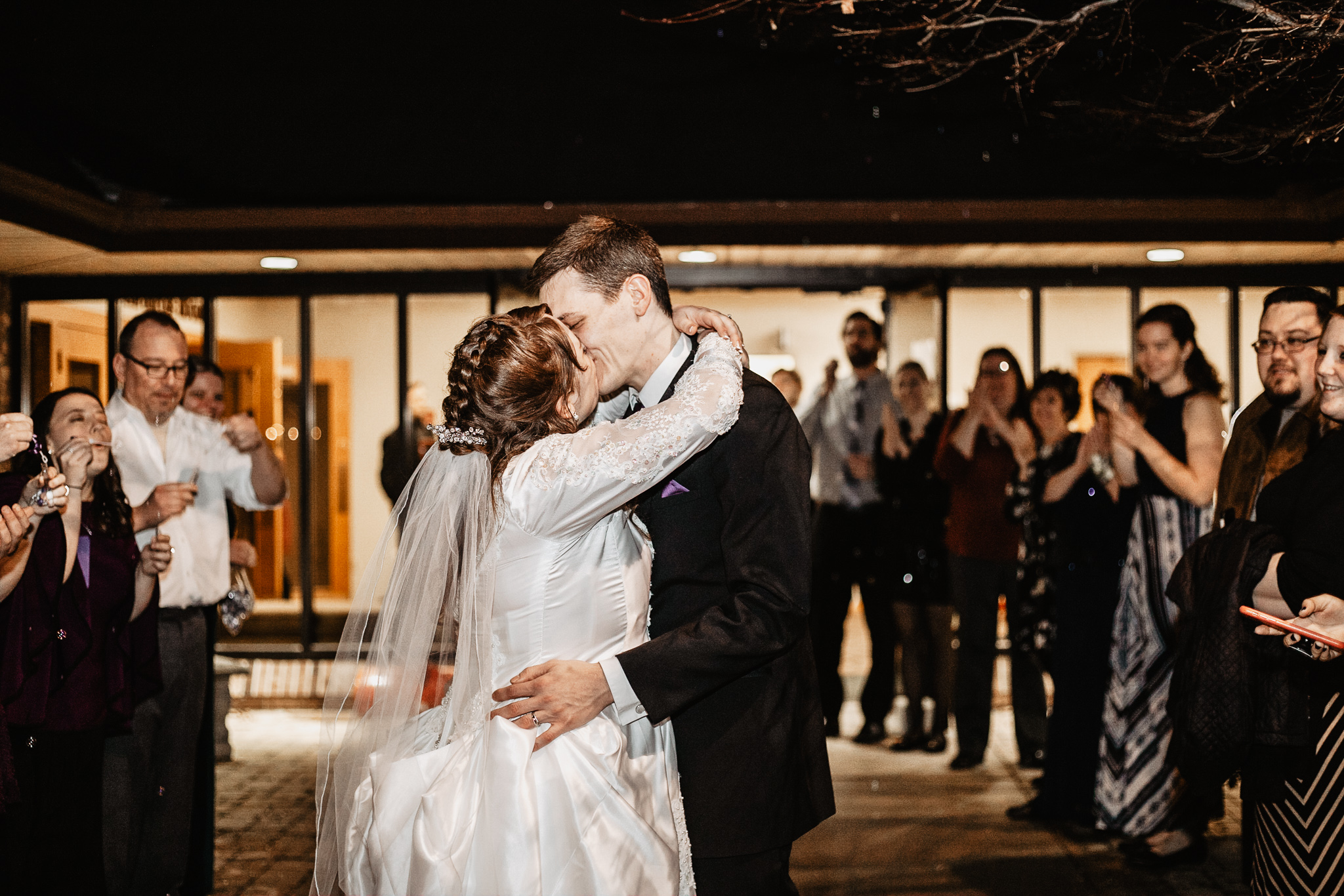 Michaela + Michael | Lilac and Ivory Saint Joseph Michigan Winter Wedding | Ohio Wedding + Engagement Photographer | Catherine Milliron Photography