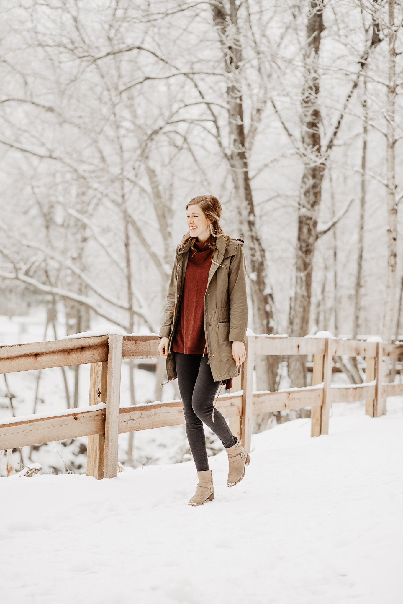 Anna + Stephen | Ohio Waterfall Winter Surprise Proposal | Columbus Wedding + Engagement Photographer | Catherine Milliron Photography