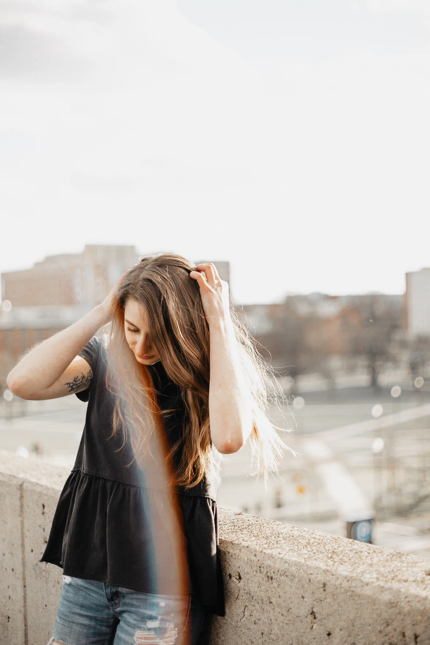 Phoebe | Ohio State University Urban Senior Portrait Session | Catherine Milliron Photography | Ohio Wedding + Engagement Photographer