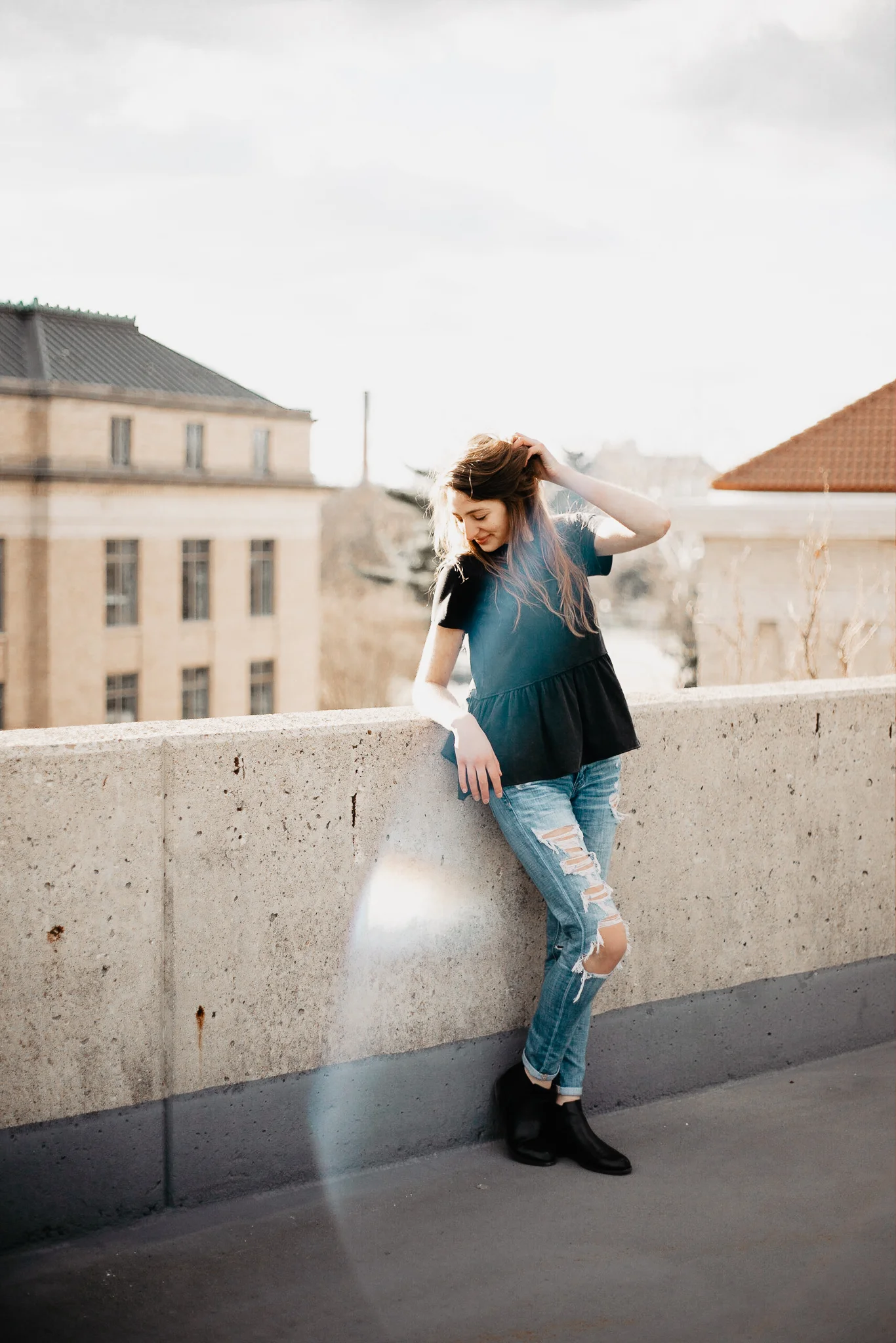 Phoebe | Ohio State University Urban Senior Portrait Session | Catherine Milliron Photography | Ohio Wedding + Engagement Photographer