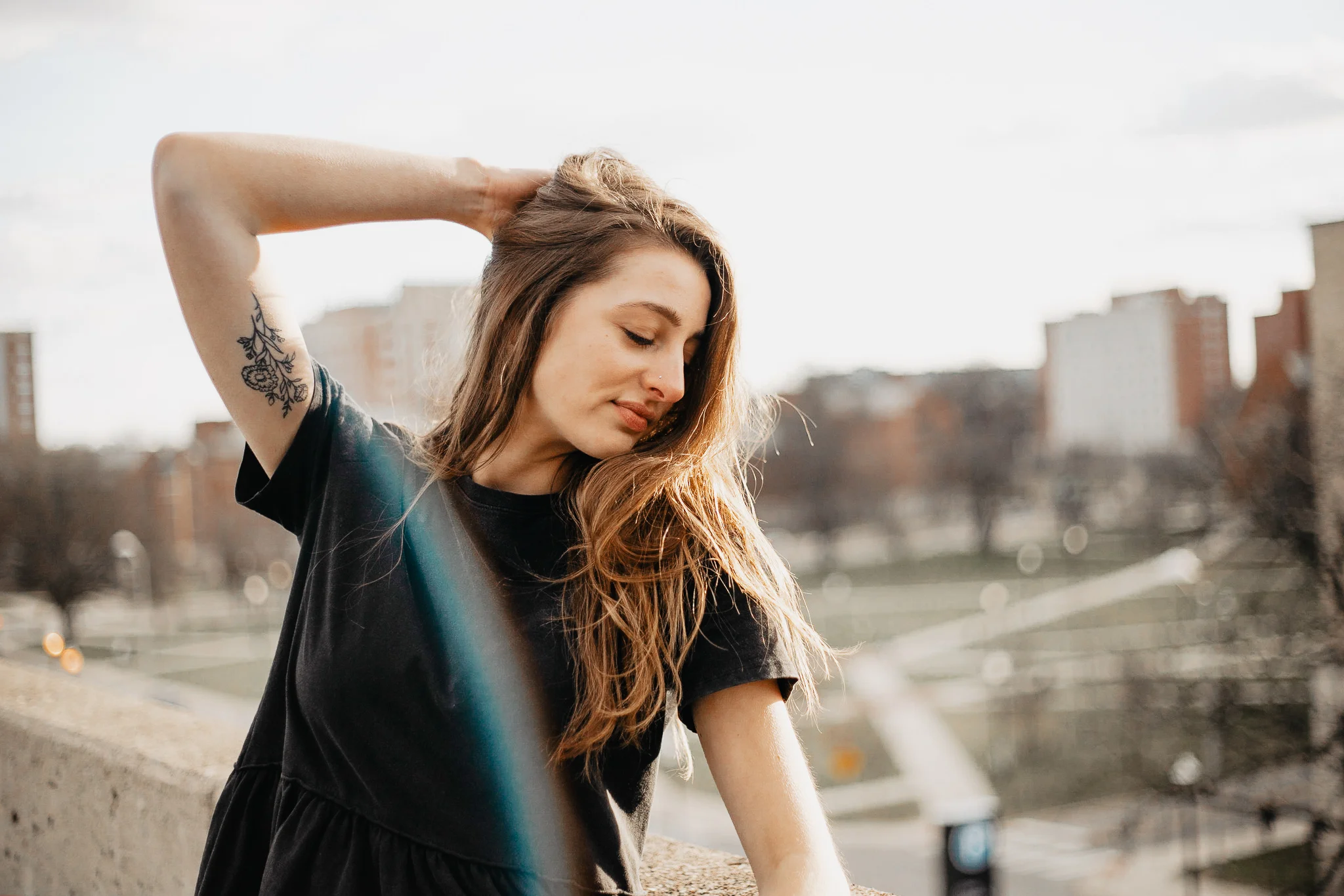 Phoebe | Ohio State University Urban Senior Portrait Session | Catherine Milliron Photography | Ohio Wedding + Engagement Photographer